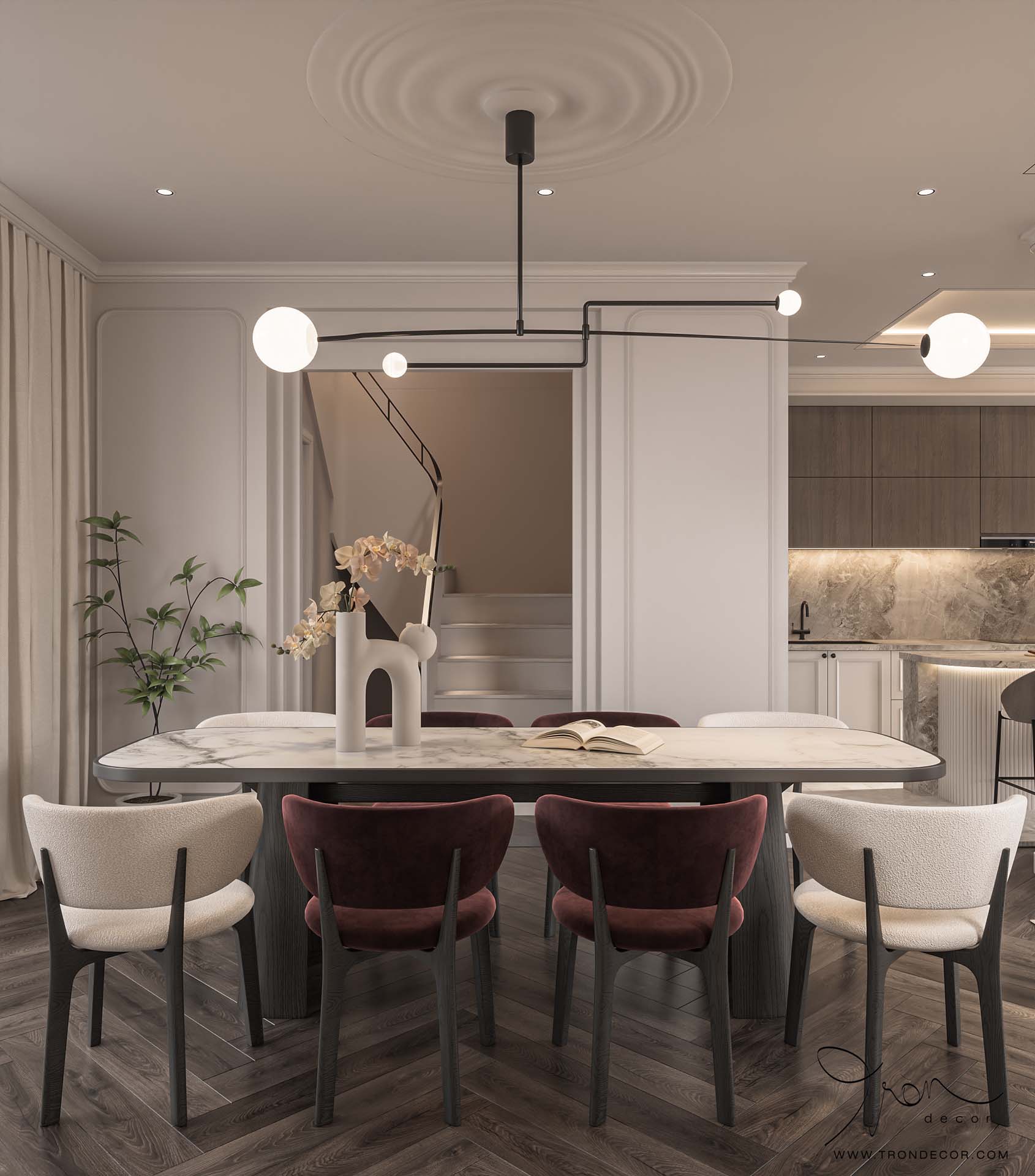 THIẾT KẾ NHÀ PHỐ 500M2