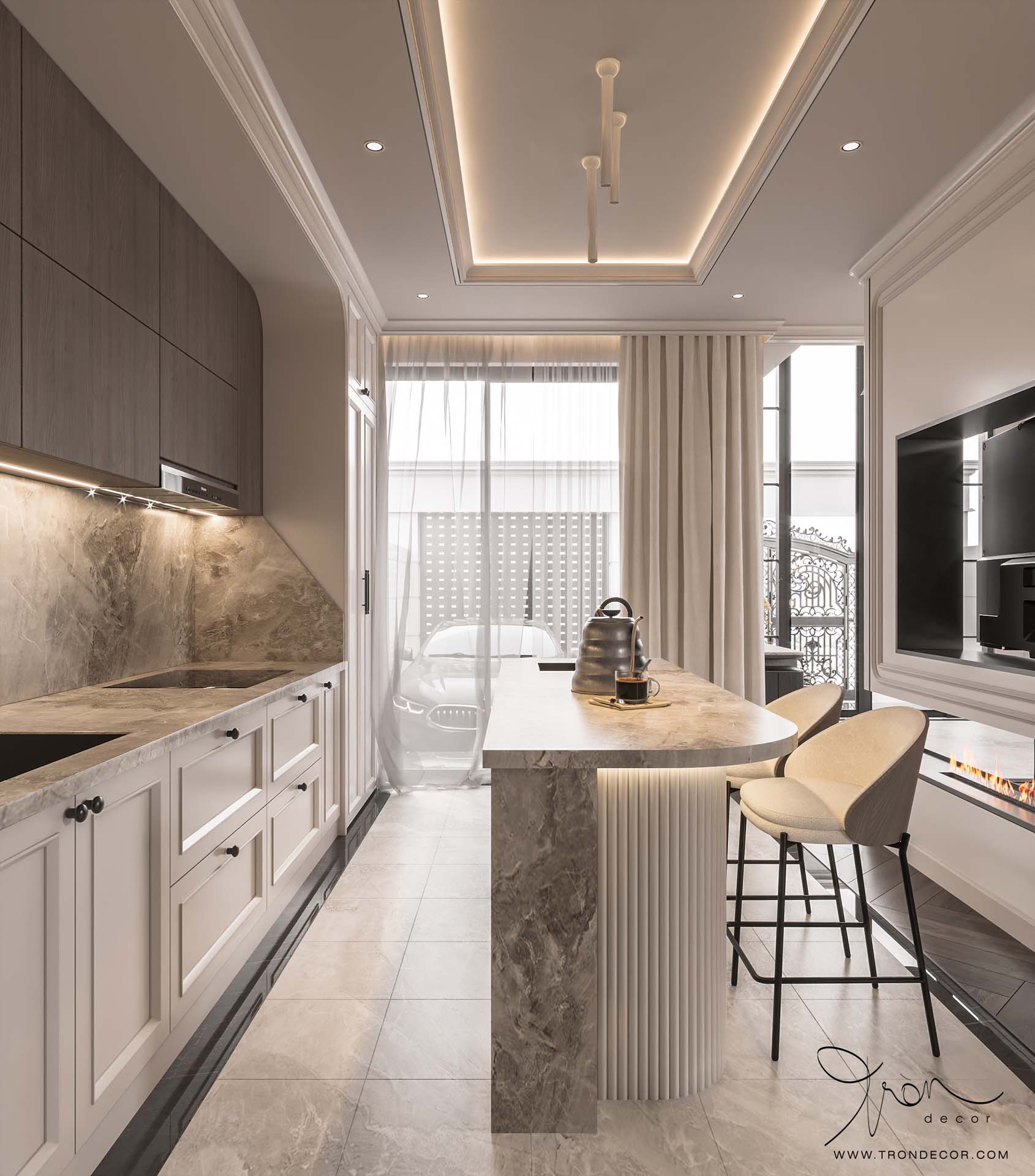 THIẾT KẾ NHÀ PHỐ 500M2