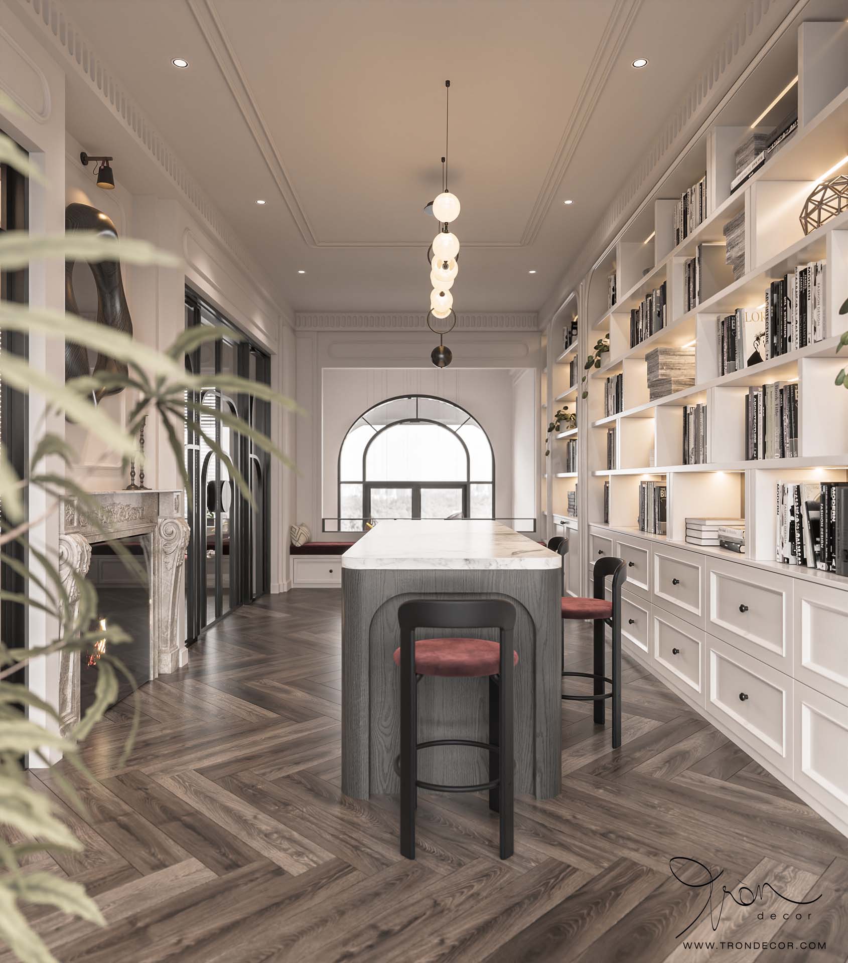 THIẾT KẾ NHÀ PHỐ 500M2
