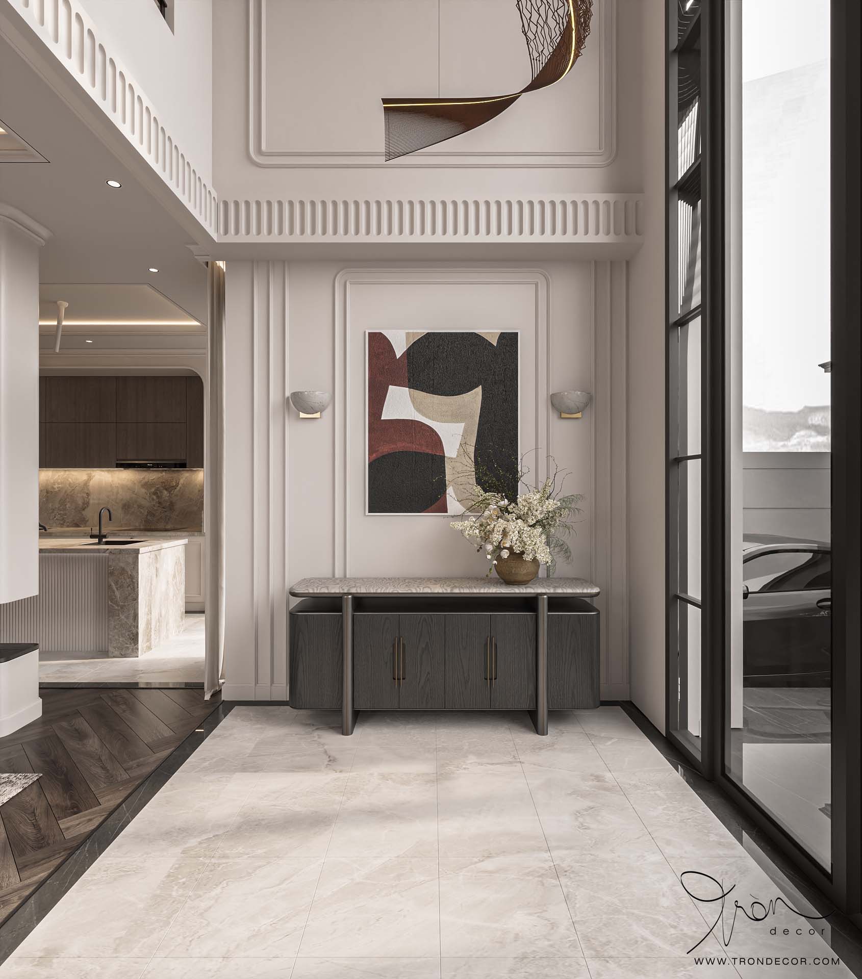 THIẾT KẾ NHÀ PHỐ 500M2