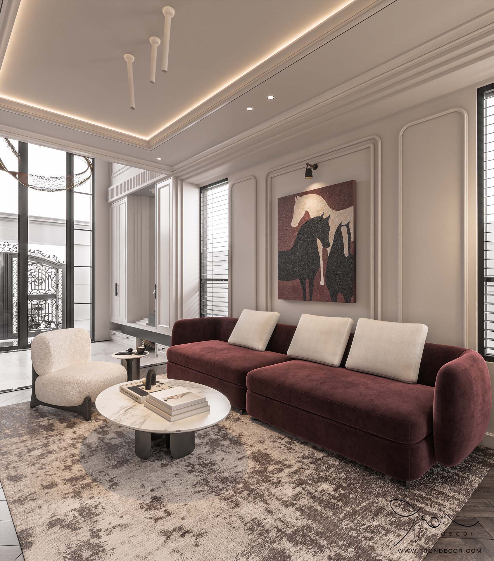 THIẾT KẾ NHÀ PHỐ 500M2