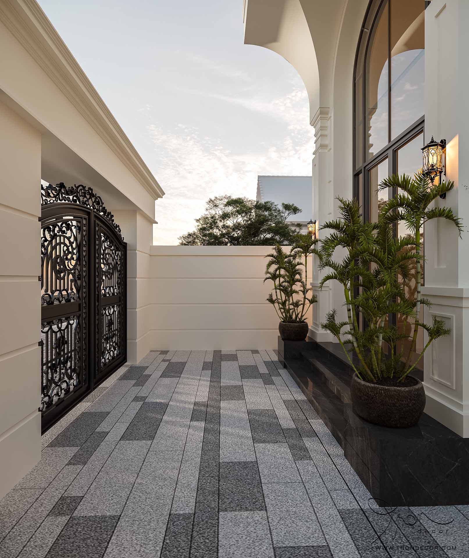 THIẾT KẾ NHÀ PHỐ 500M2