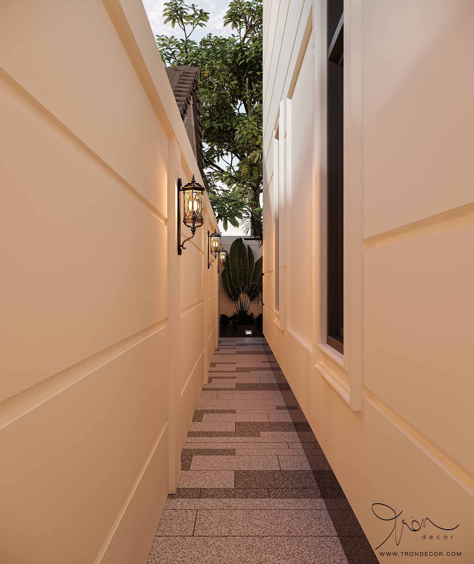 THIẾT KẾ NHÀ PHỐ 500M2