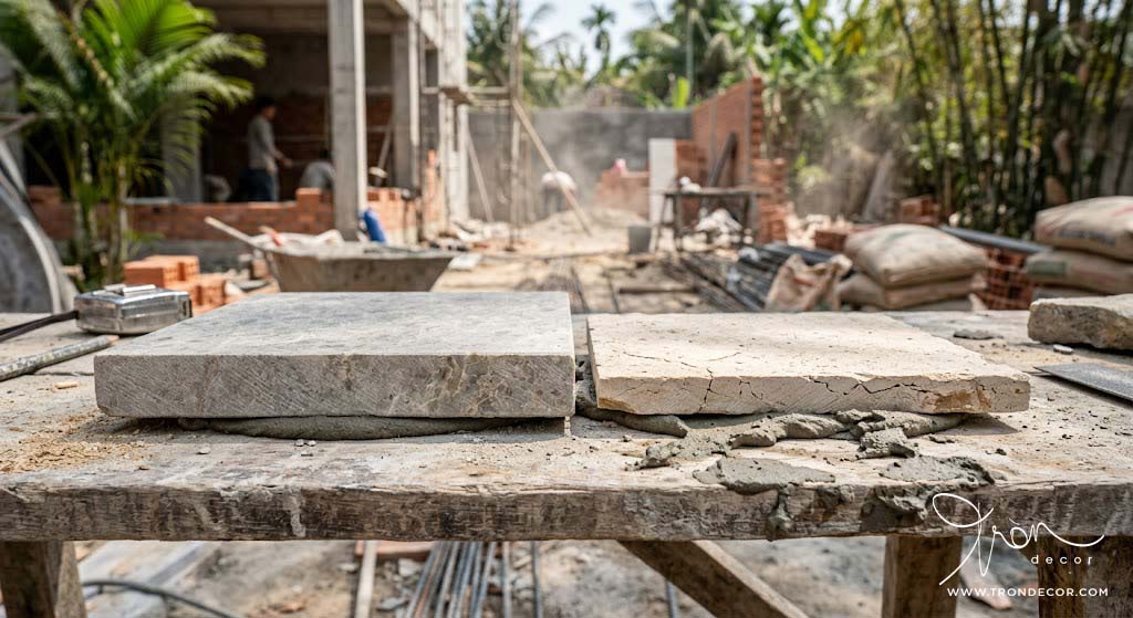 KINH NGHIỆM CHỌN ĐÁ ỐP MẶT TIỀN BIỆT THỰ: BÍ QUYẾT TÔN VINH ĐẲNG CẤP VÀ SỰ BỀN VỮNG 8 ĐÁ ỐP MẶT TIỀN BIỆT THỰ