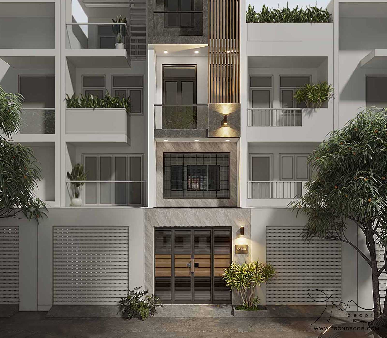 THIẾT KẾ NHÀ PHỐ