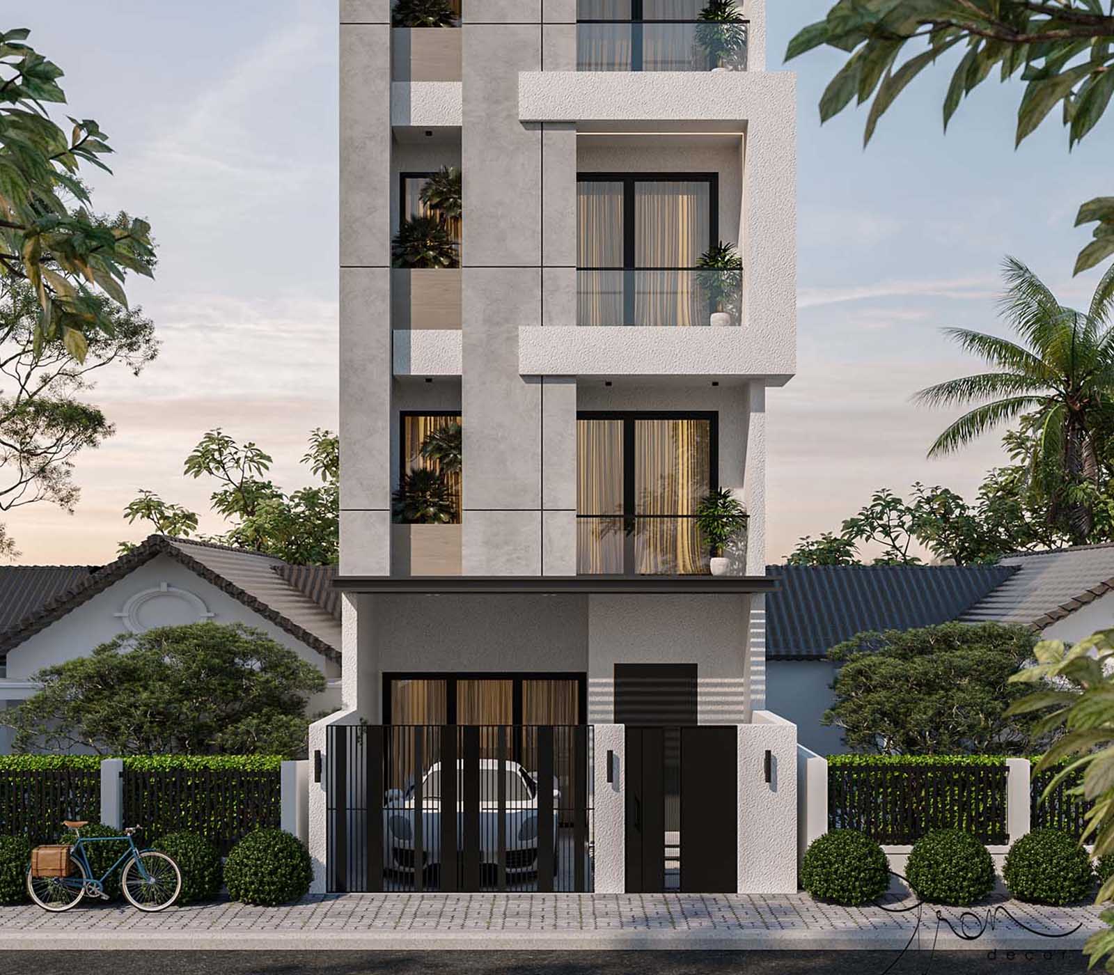 THIẾT KẾ NHÀ PHỐ