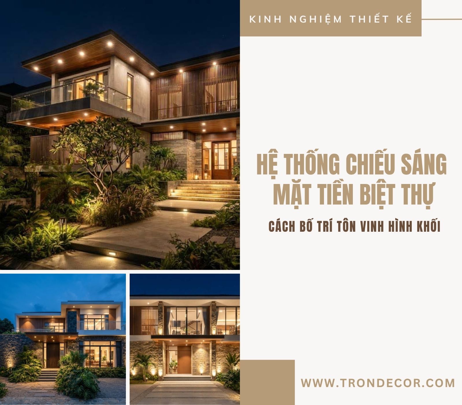 MẶT TIỀN BIỆT THỰ