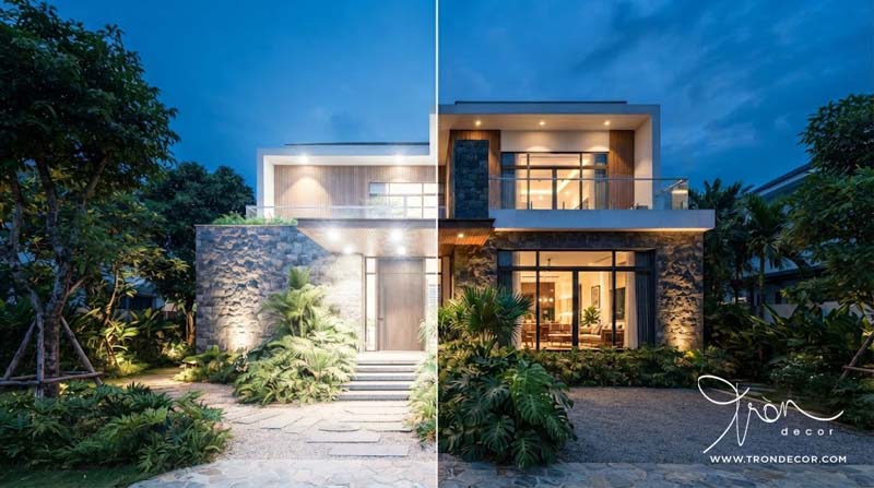 MẶT TIỀN BIỆT THỰ