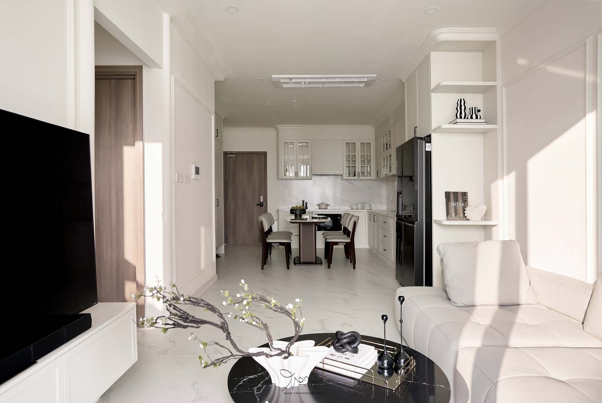THI CÔNG CĂN HỘ 90M2