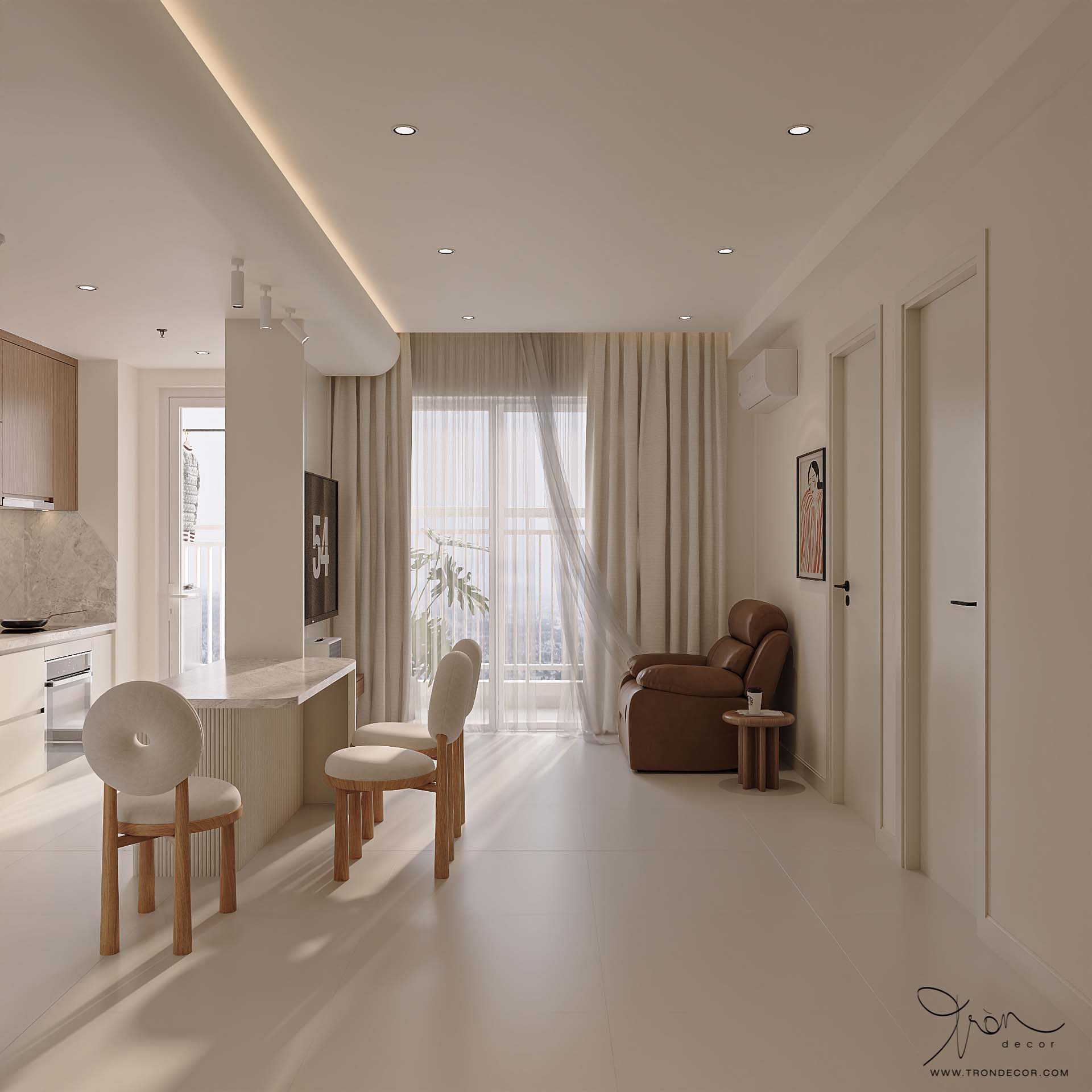 THIẾT KẾ CĂN HỘ 100M2