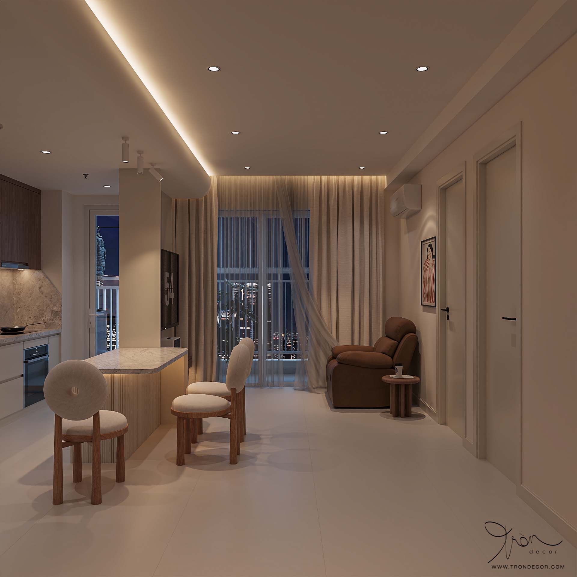 THIẾT KẾ CĂN HỘ 100M2