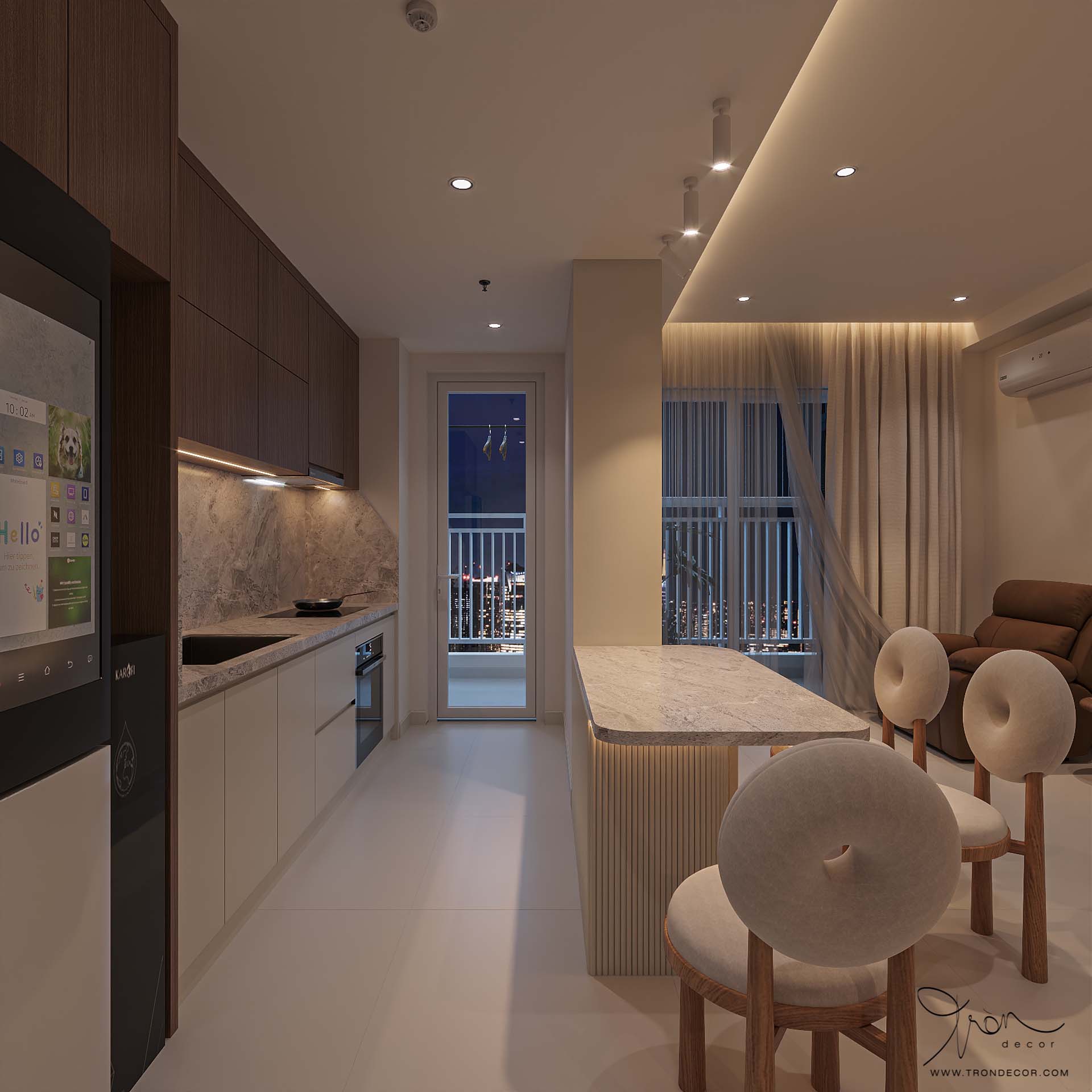 THIẾT KẾ CĂN HỘ 100M2