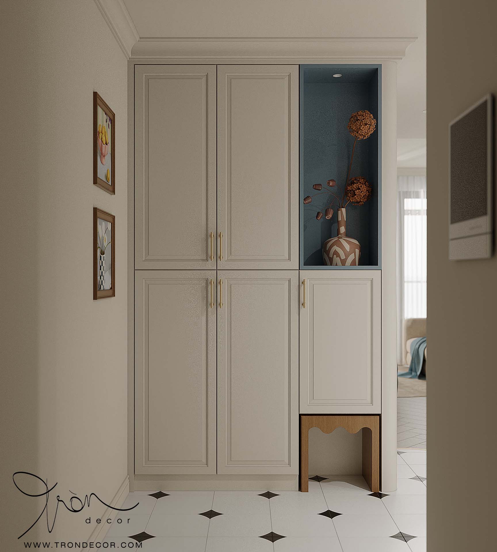 THIẾT KẾ CĂN HỘ 105M2