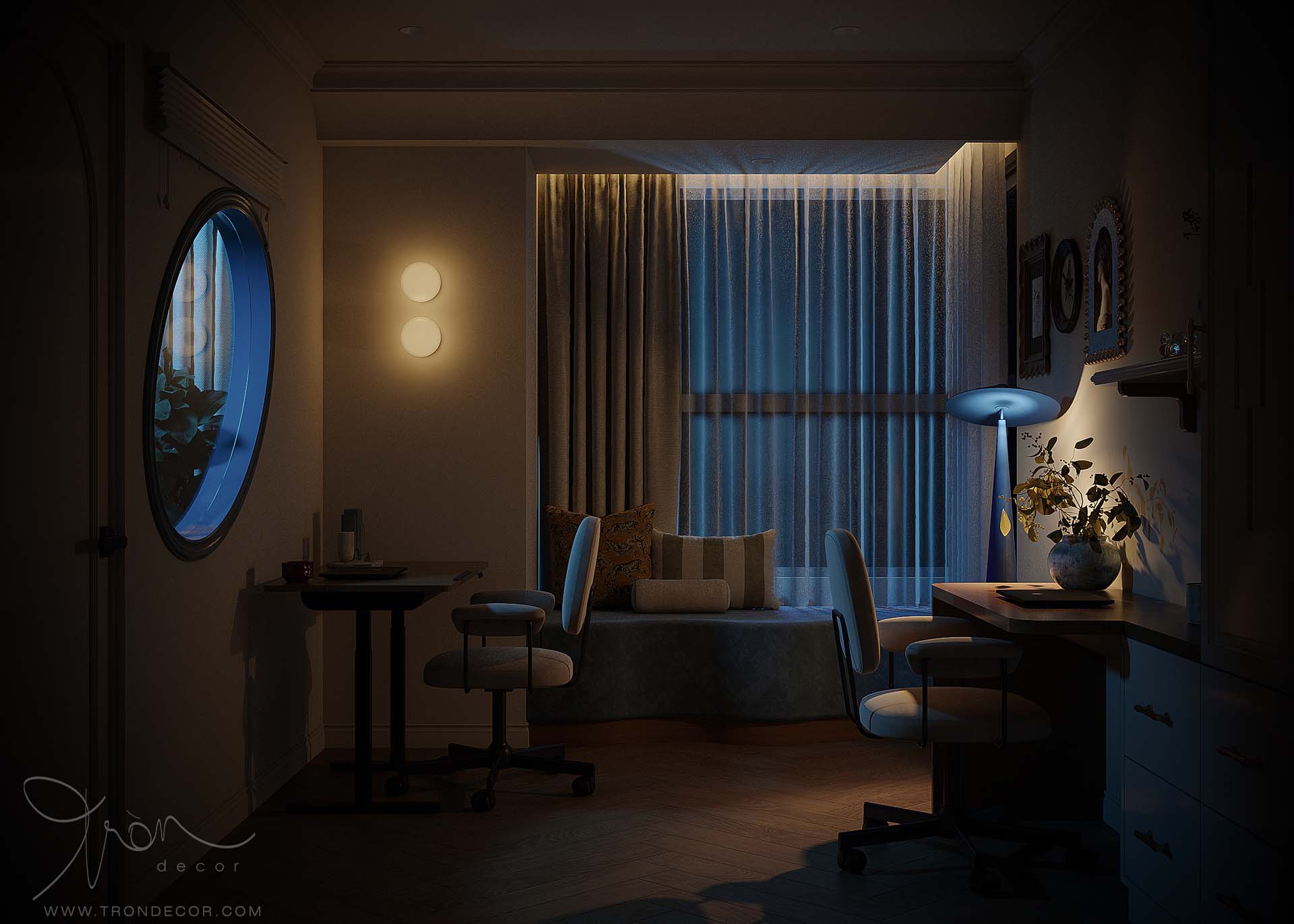 THIẾT KẾ CĂN HỘ 105M2