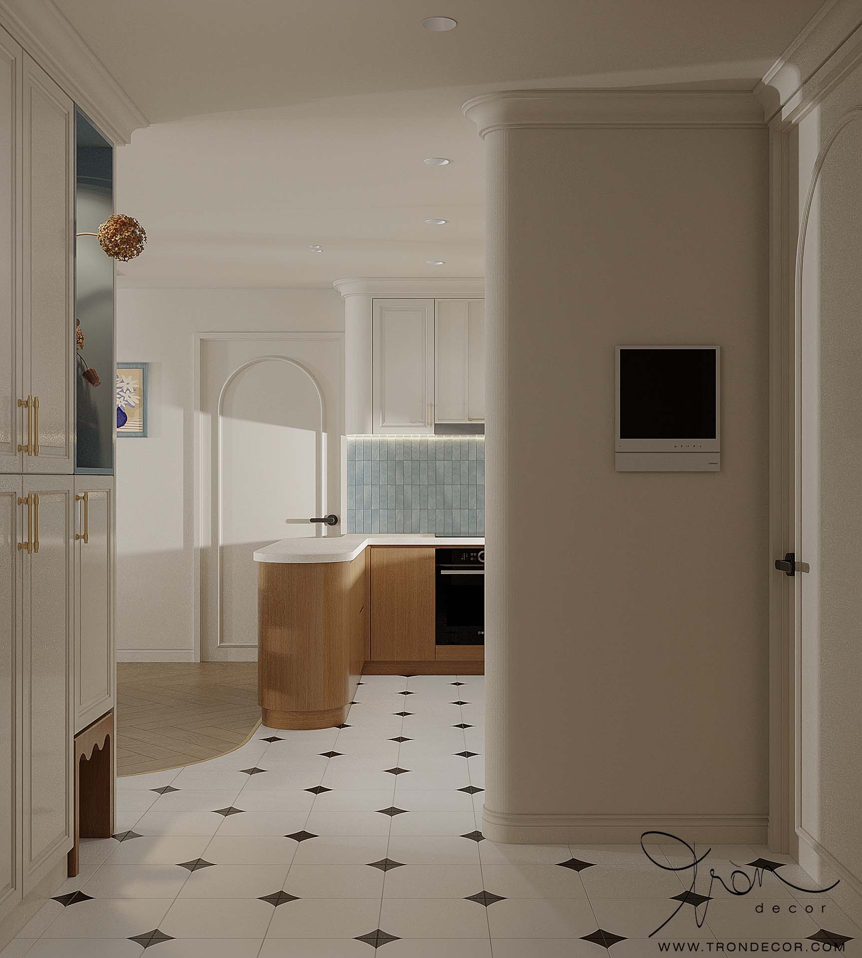 THIẾT KẾ CĂN HỘ 105M2