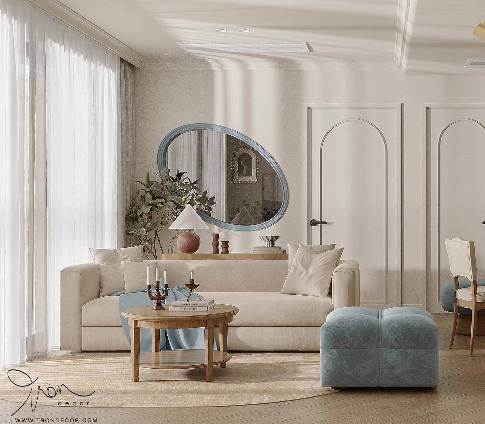 THIẾT KẾ CĂN HỘ 105M2