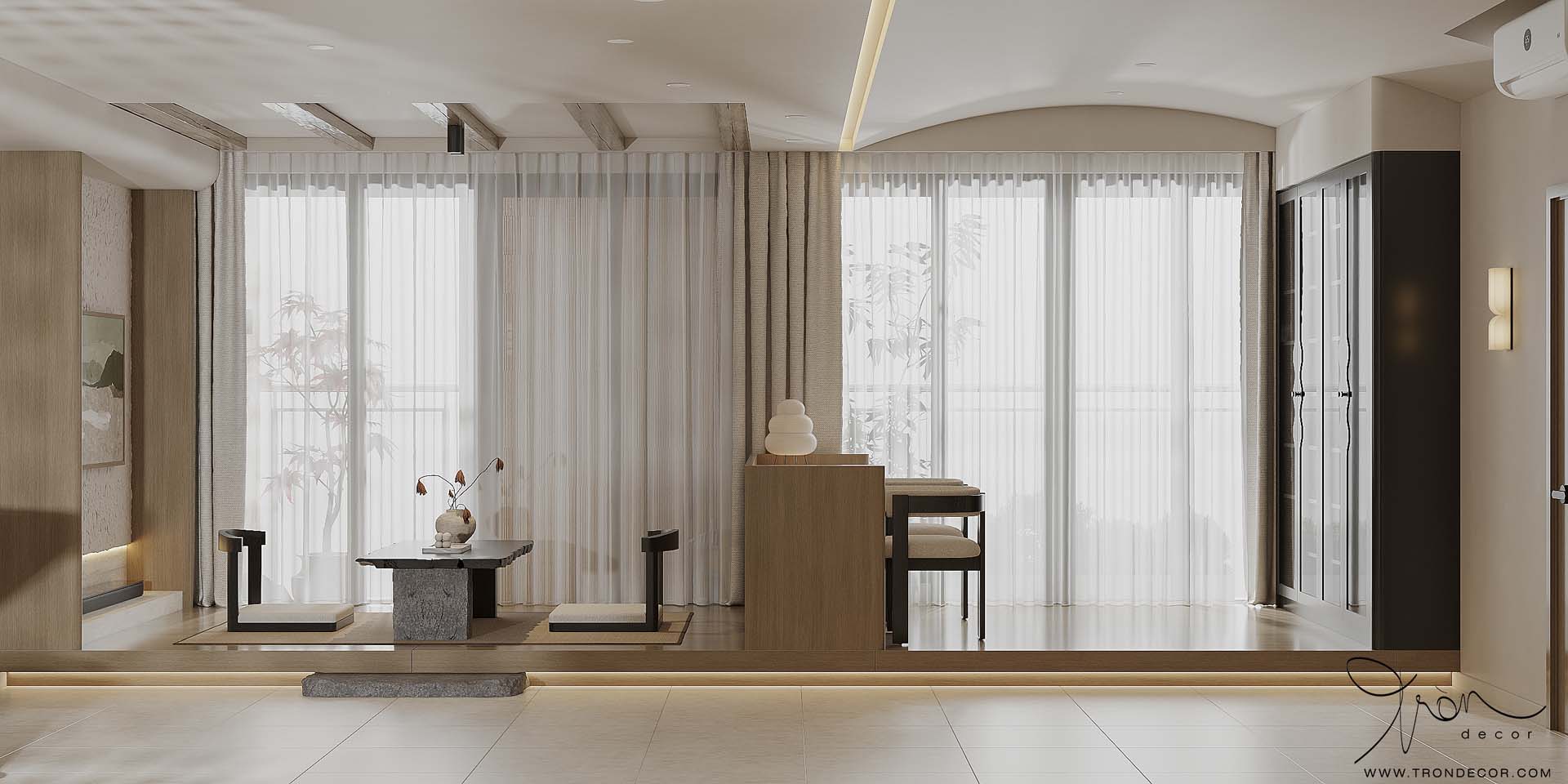 THIẾT KẾ CĂN HỘ 140M2