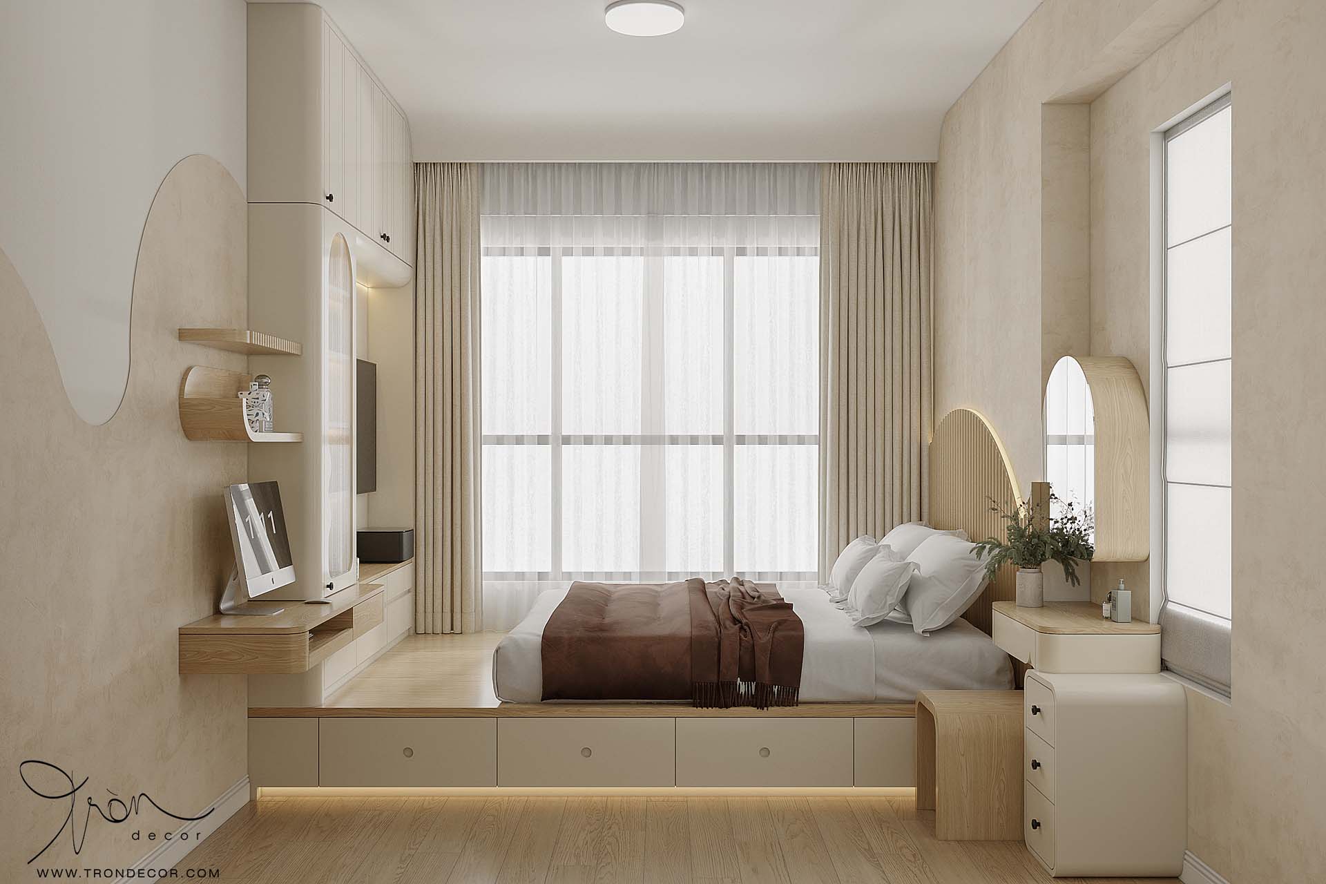 THIẾT KẾ CĂN HỘ 80M2