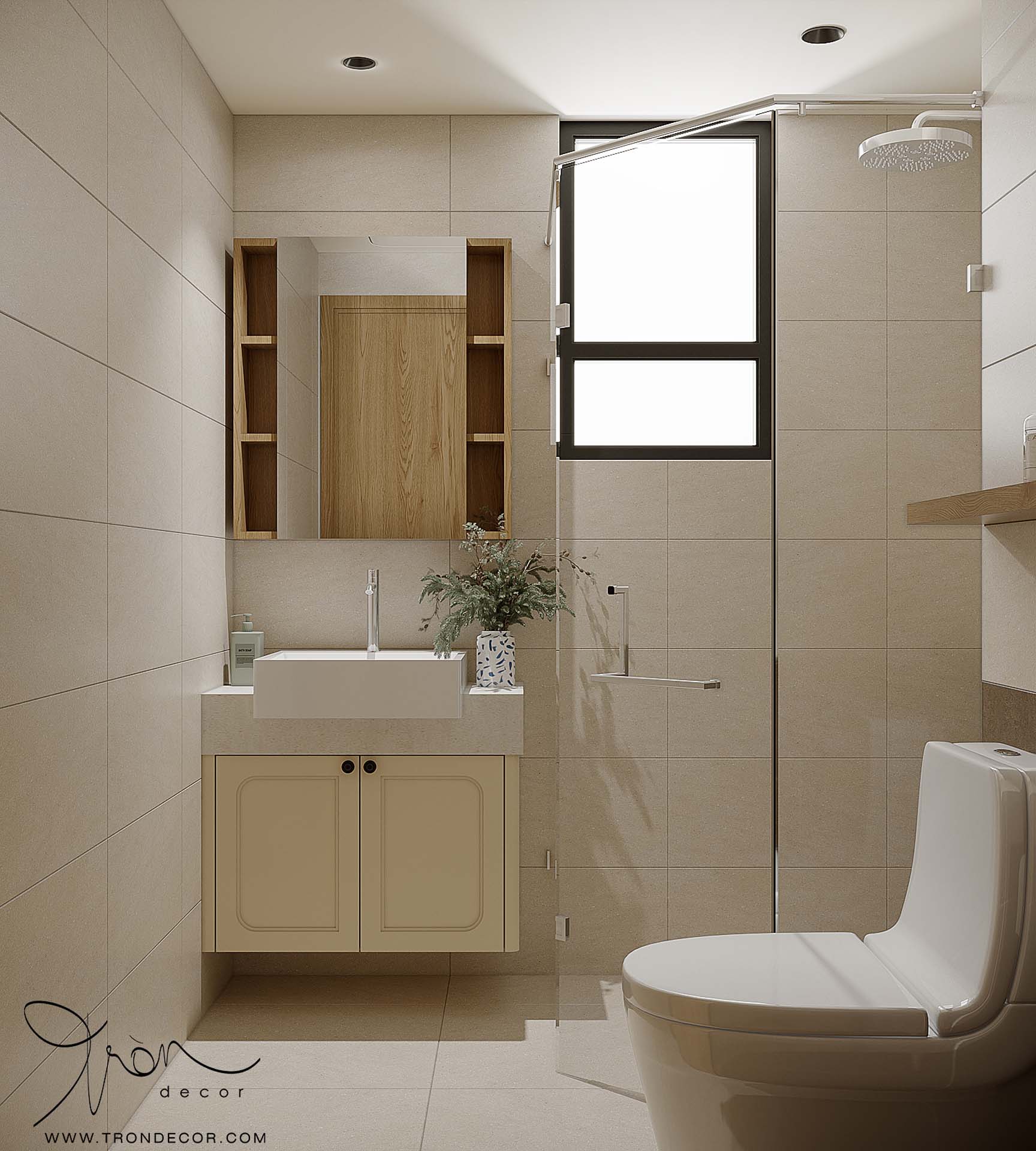 THIẾT KẾ CĂN HỘ 80M2