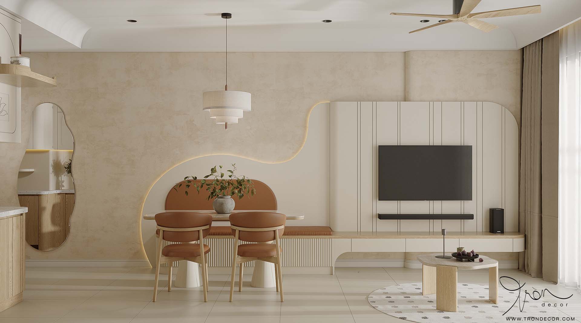 THIẾT KẾ CĂN HỘ 80M2