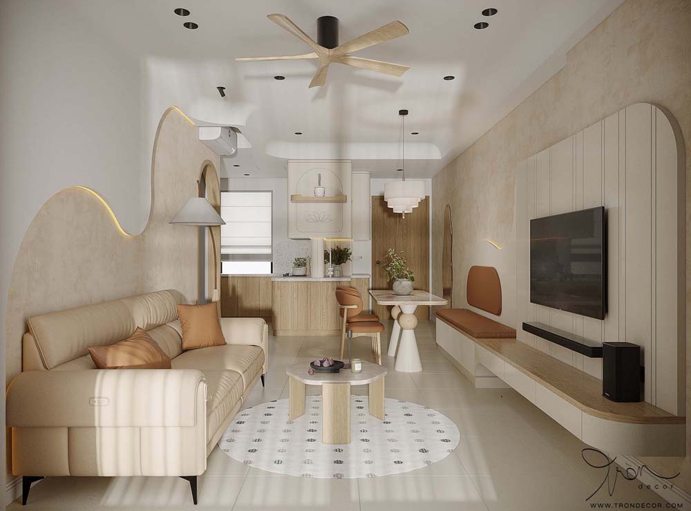 THIẾT KẾ CĂN HỘ 80M2