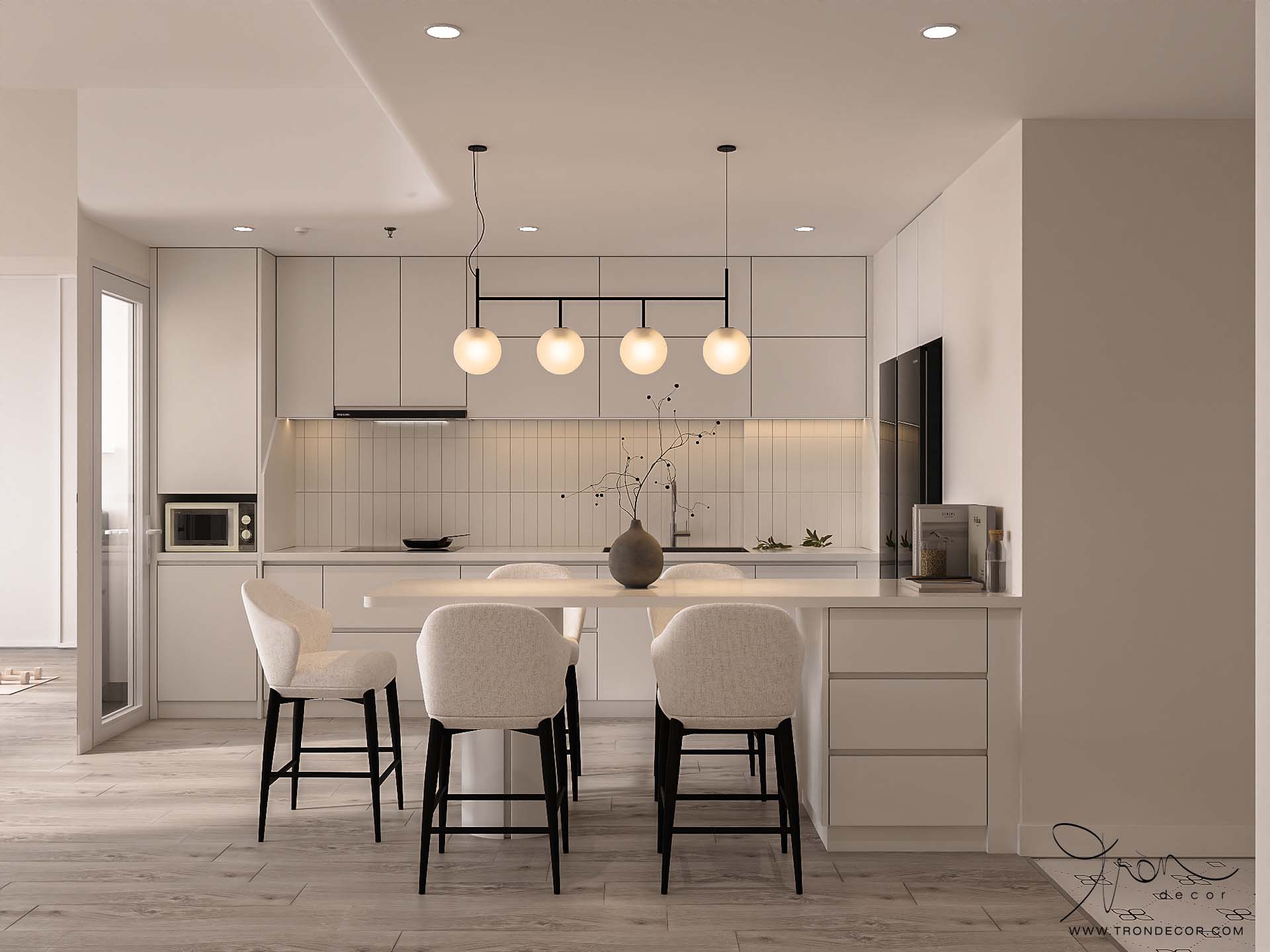 THIẾT KẾ CĂN HỘ 90M2