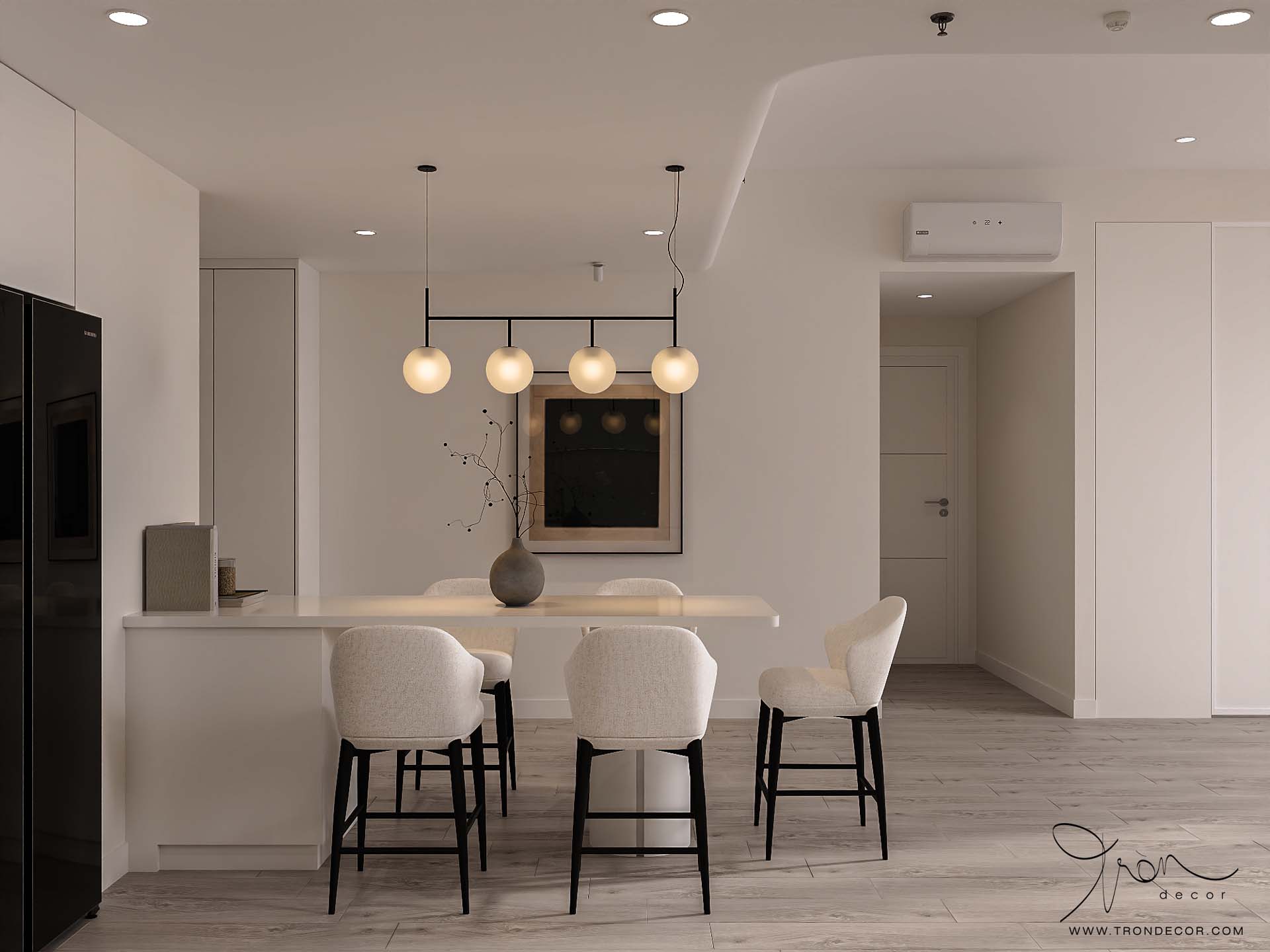 THIẾT KẾ CĂN HỘ 90M2