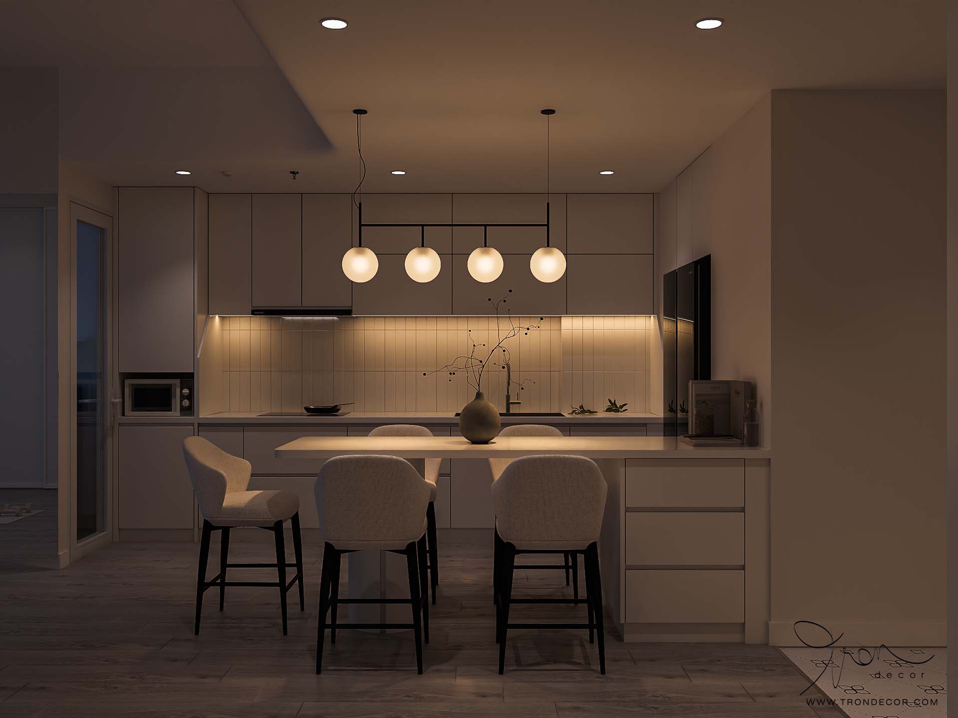 THIẾT KẾ CĂN HỘ 90M2