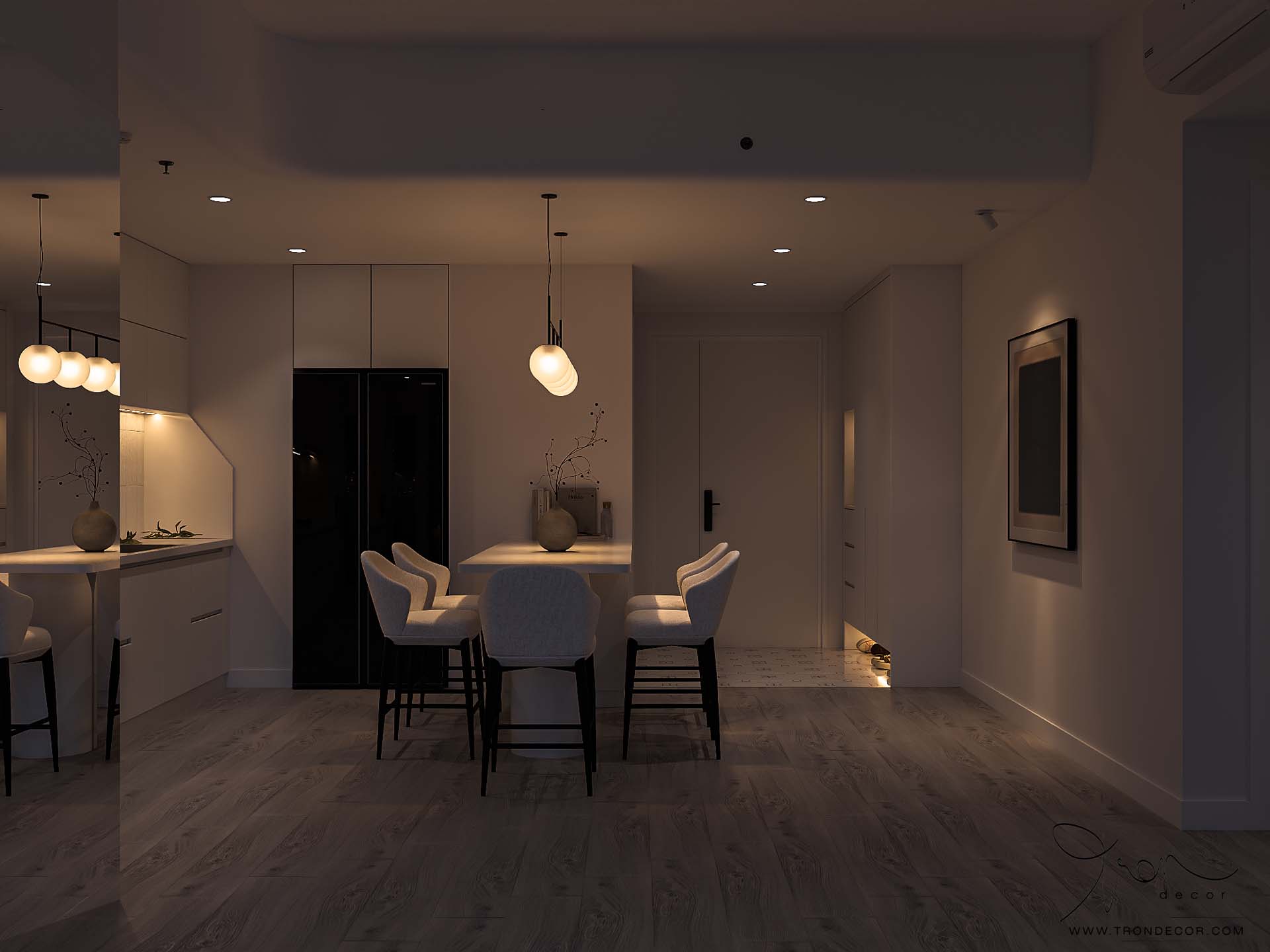 THIẾT KẾ CĂN HỘ 90M2