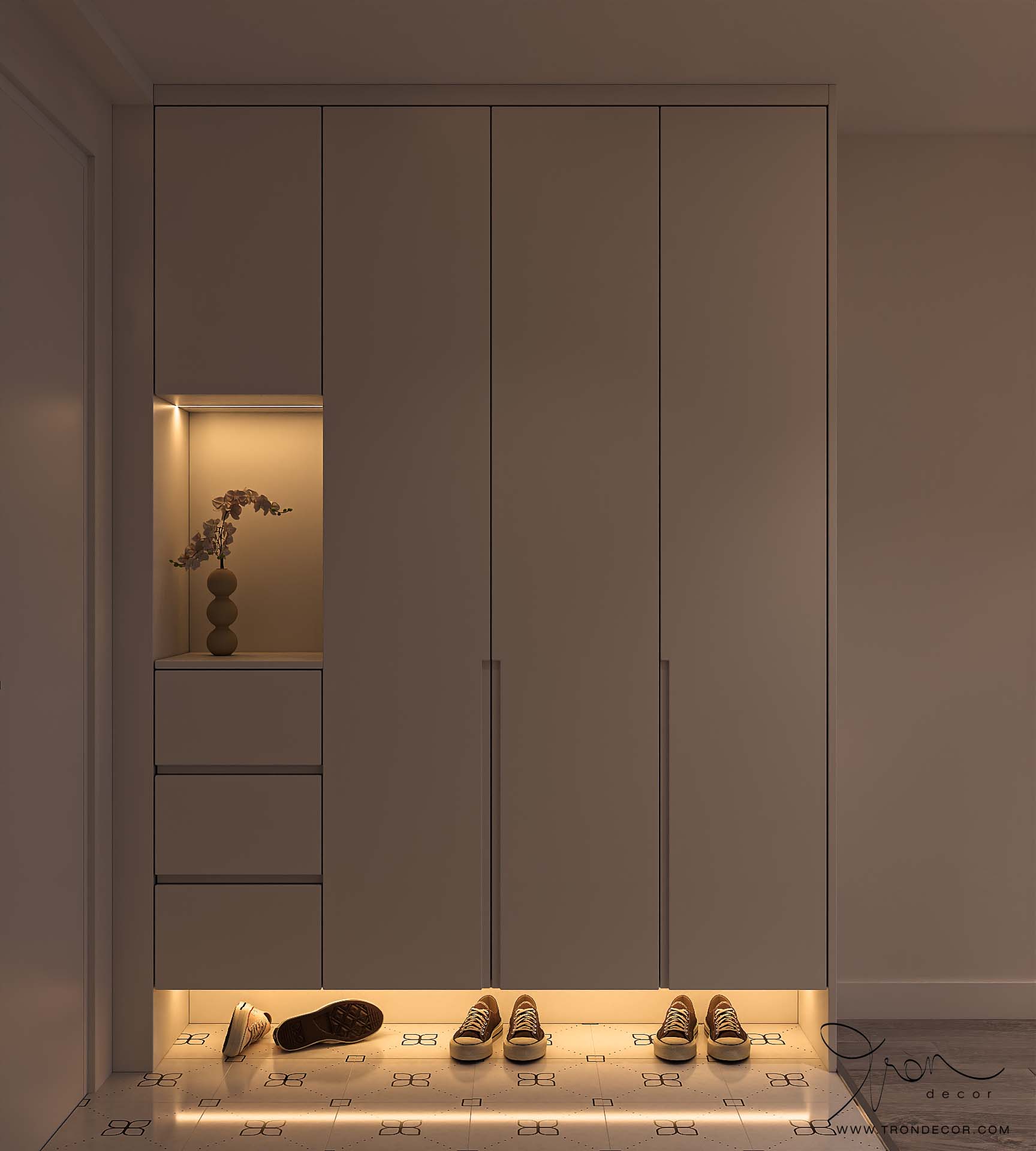 THIẾT KẾ CĂN HỘ 90M2