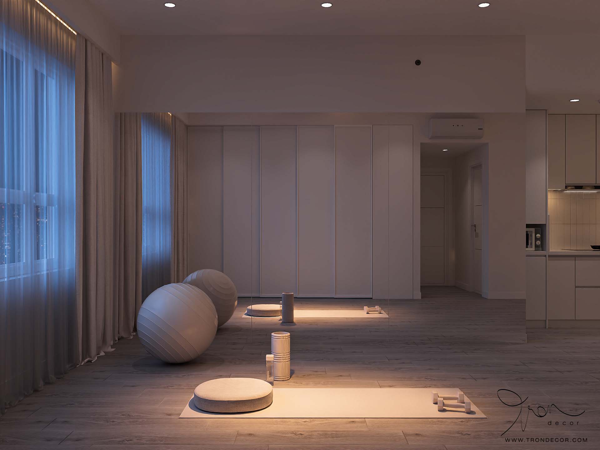 THIẾT KẾ CĂN HỘ 90M2