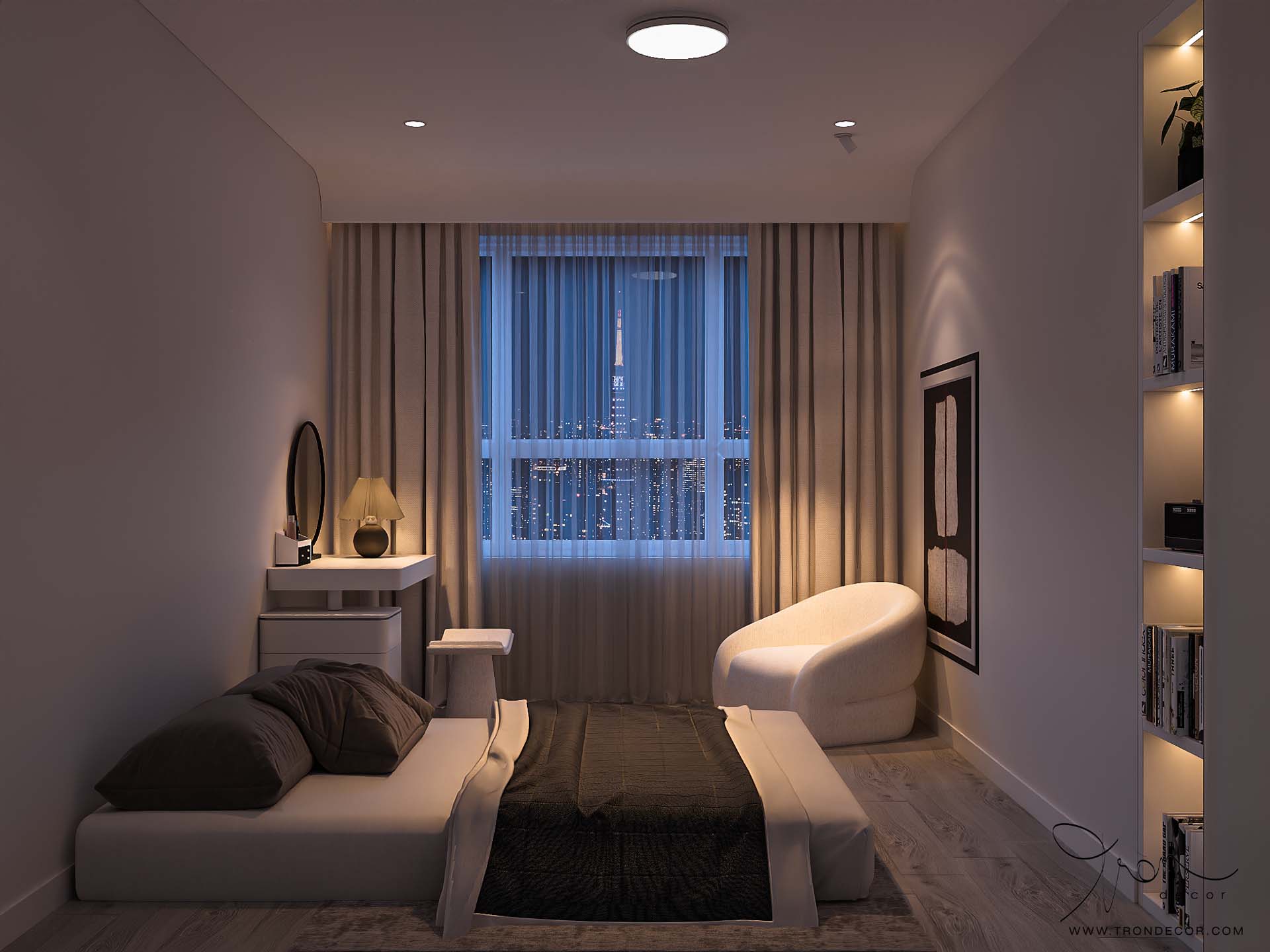 THIẾT KẾ CĂN HỘ 90M2