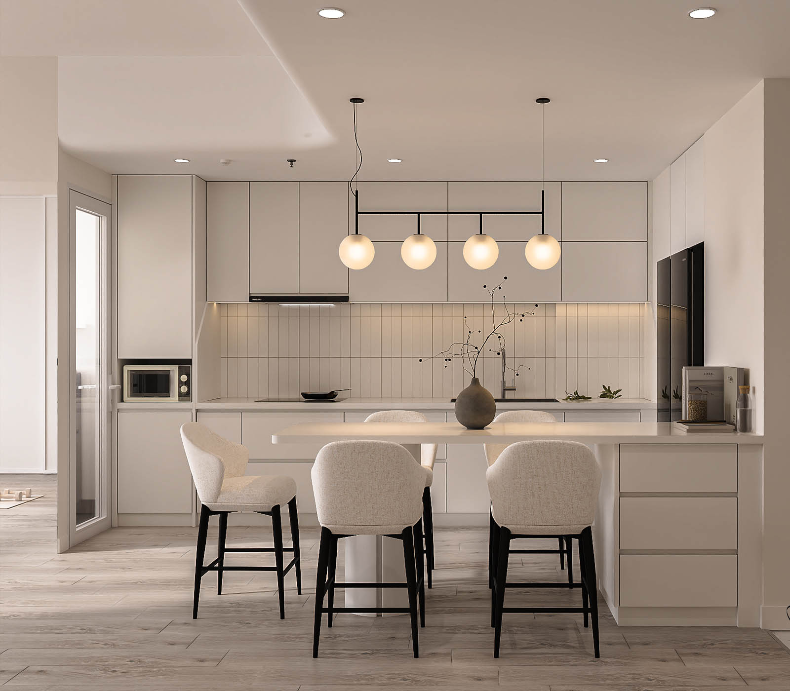 THIẾT KẾ CĂN HỘ 90M2