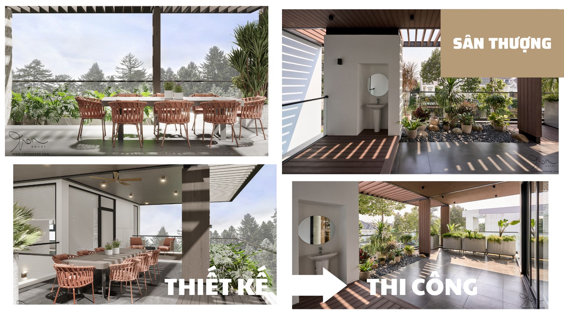 thiết kế thi công biệt thự