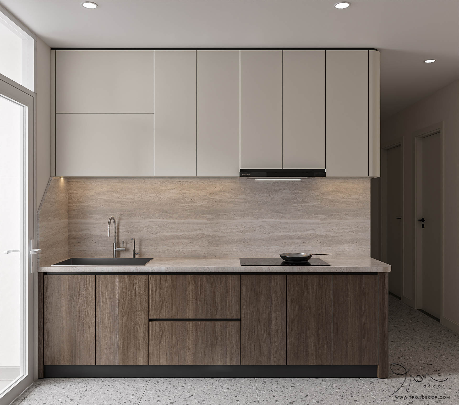thiết kế căn hộ 85m2