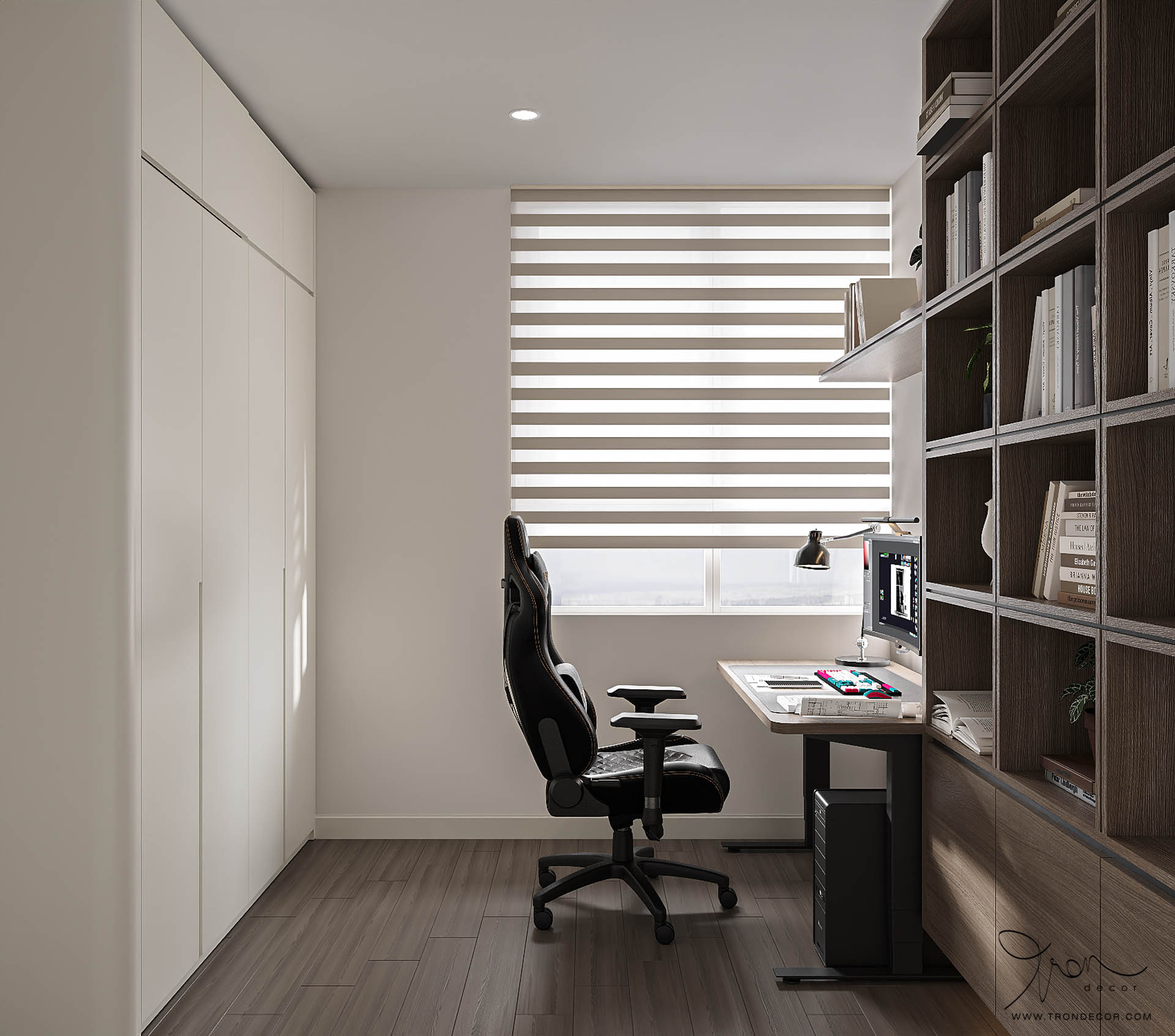 thiết kế căn hộ 85m2