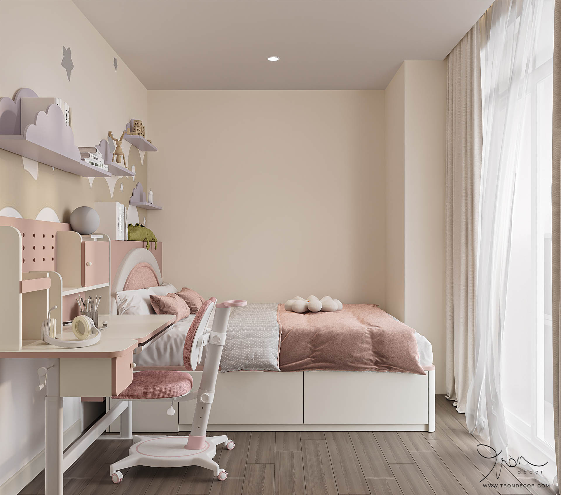 thiết kế căn hộ 85m2