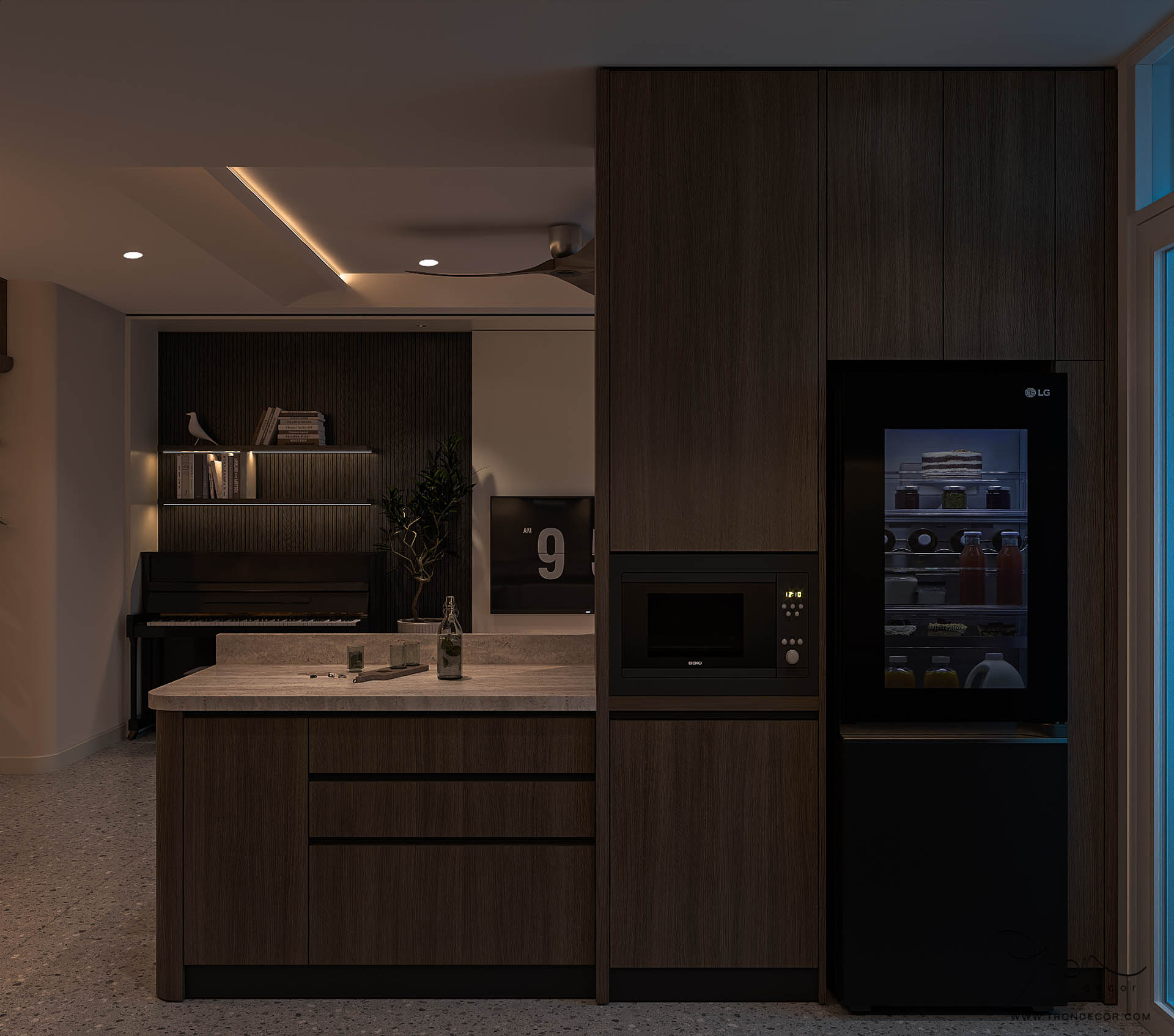 thiết kế căn hộ 85m2