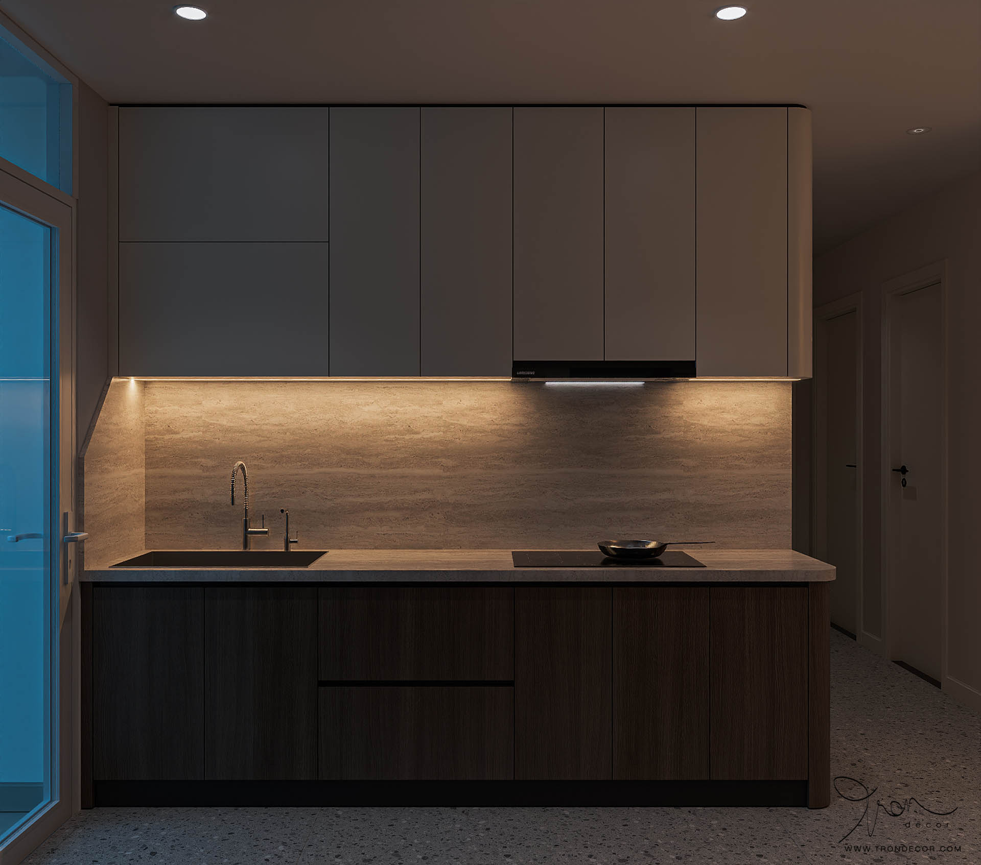 thiết kế căn hộ 85m2