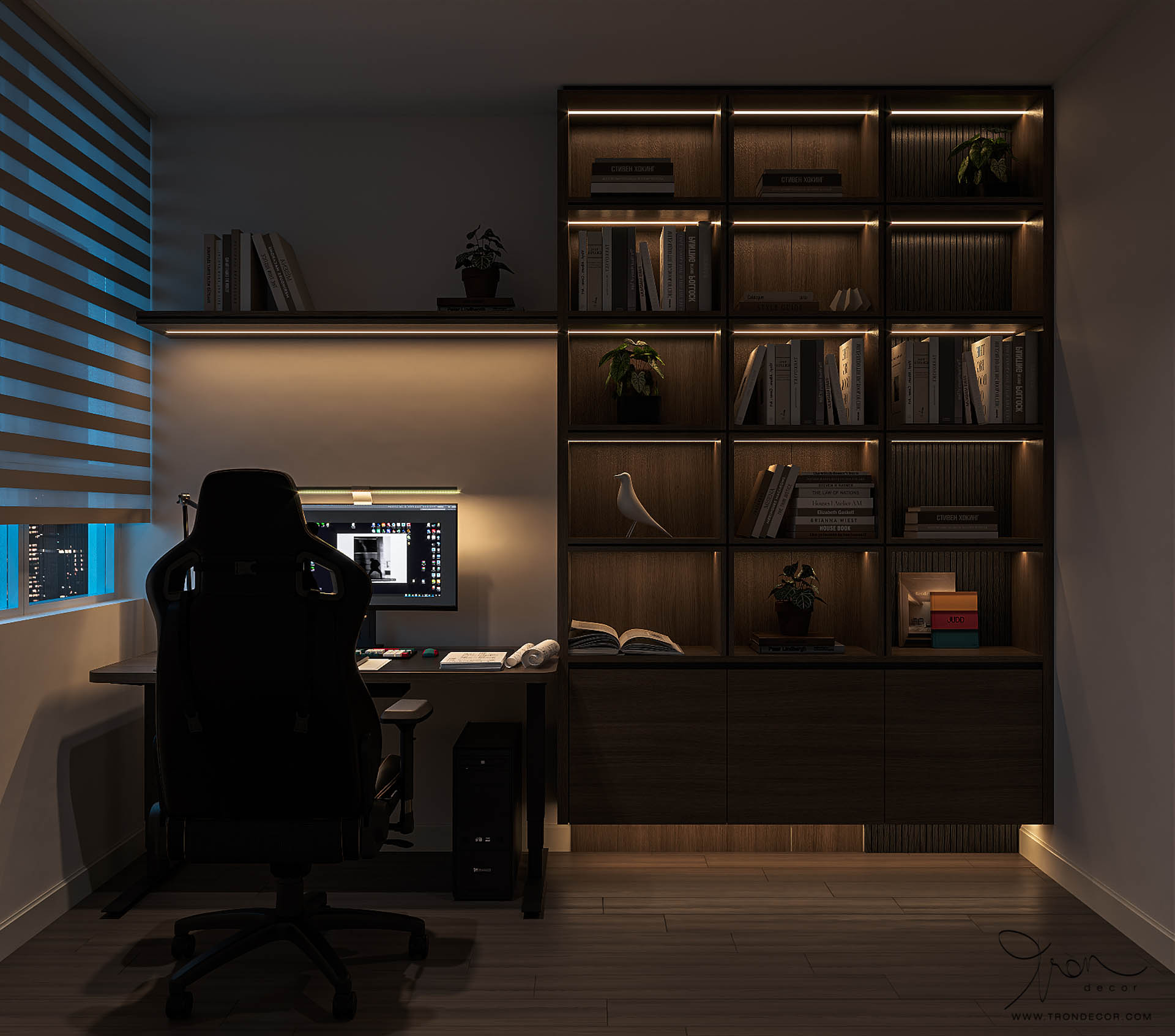 thiết kế căn hộ 85m2