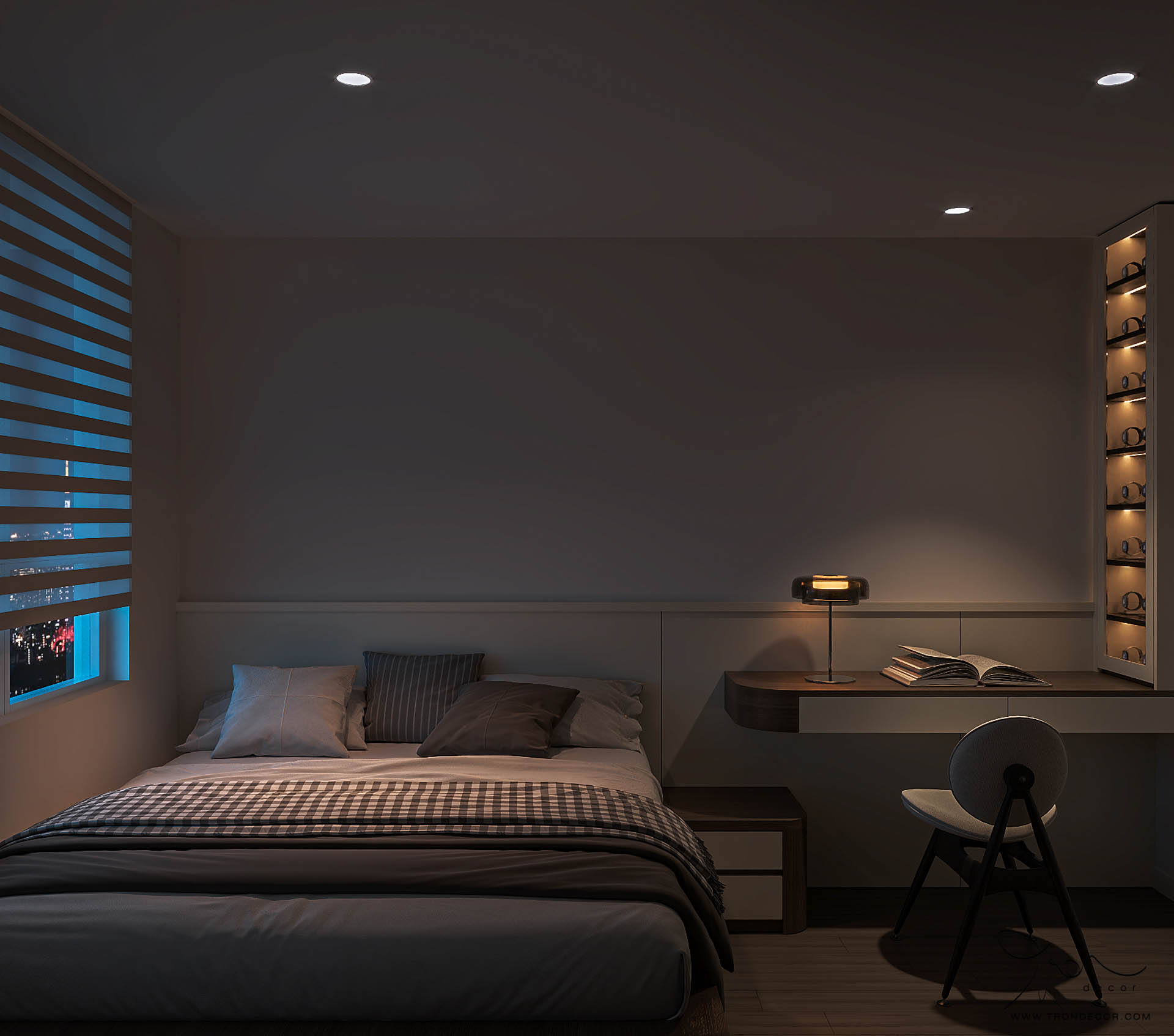 thiết kế căn hộ 85m2