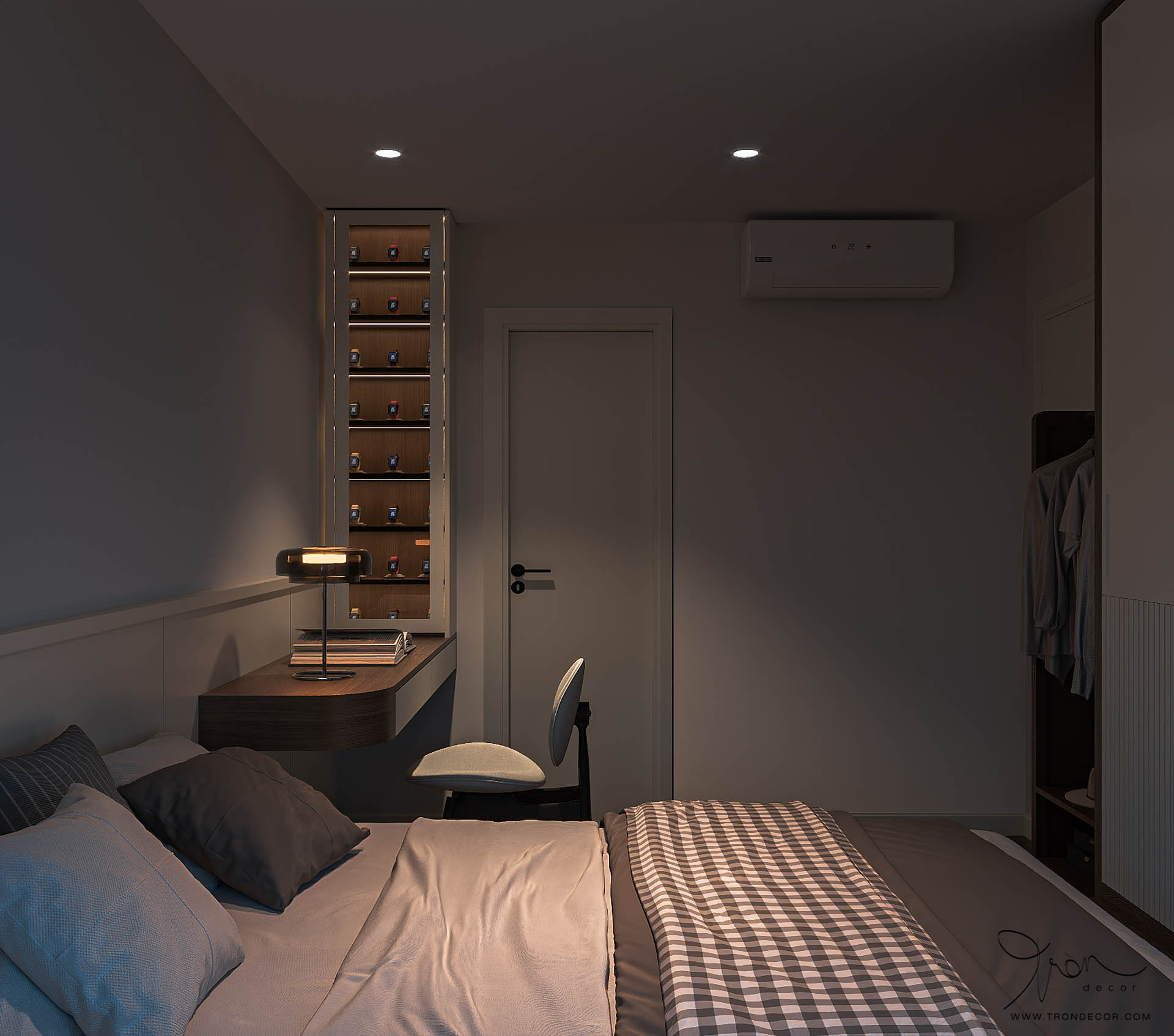 thiết kế căn hộ 85m2