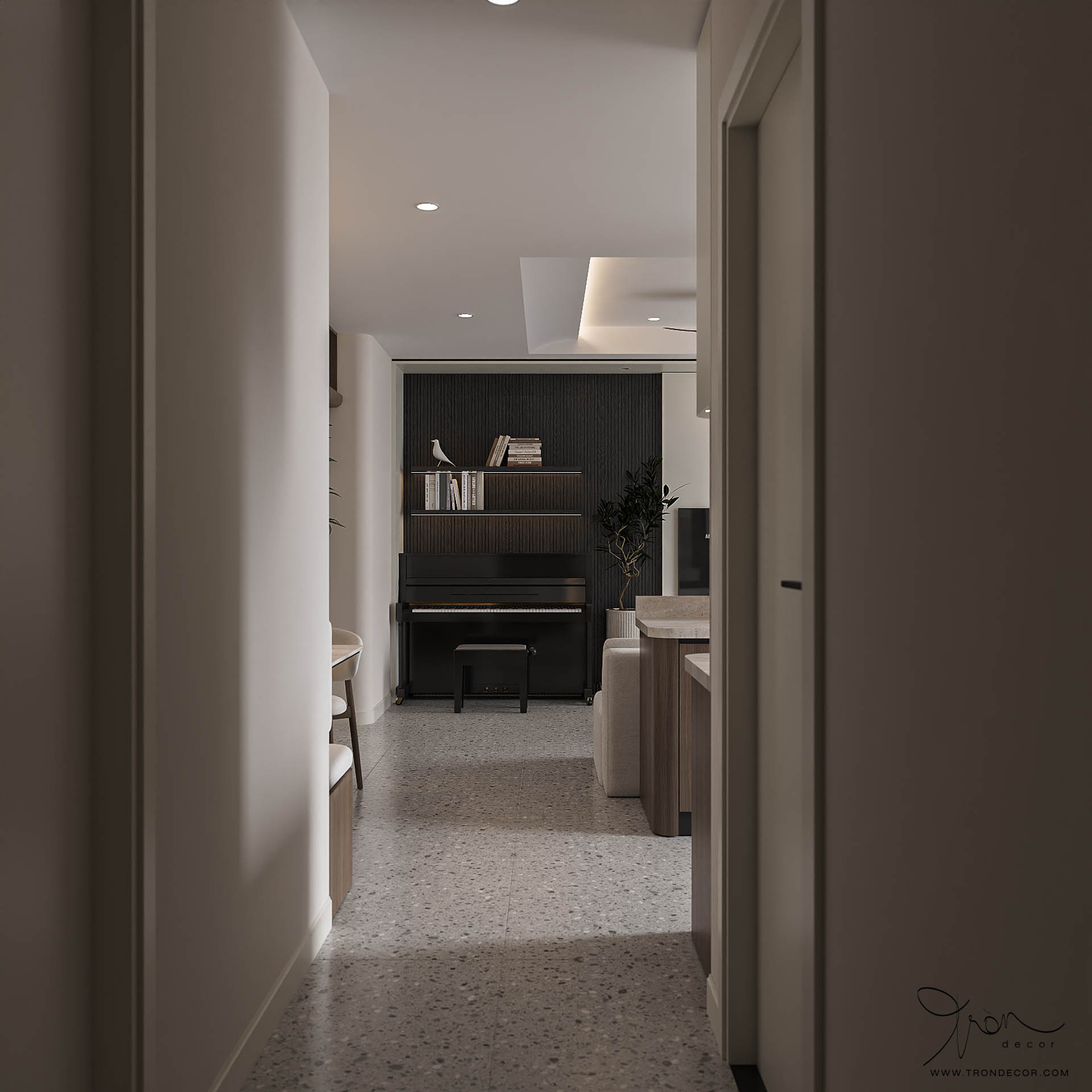 thiết kế căn hộ 85m2
