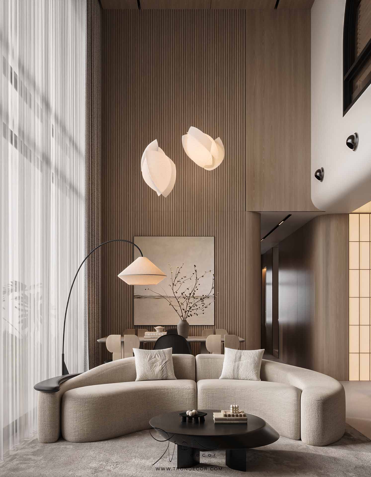 Thiết kế căn hộ duplex 150m2