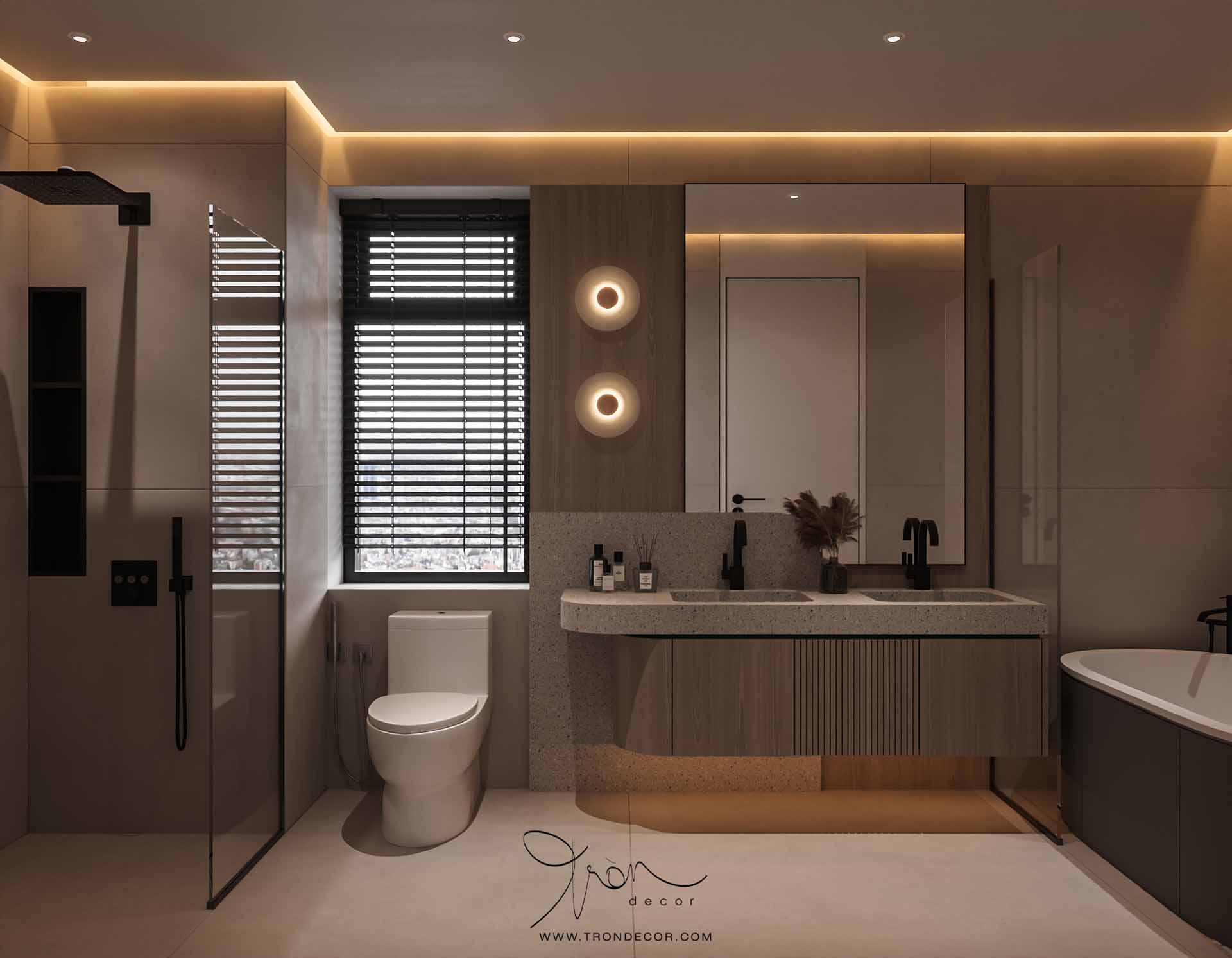 Thiết kế căn hộ duplex 150m2