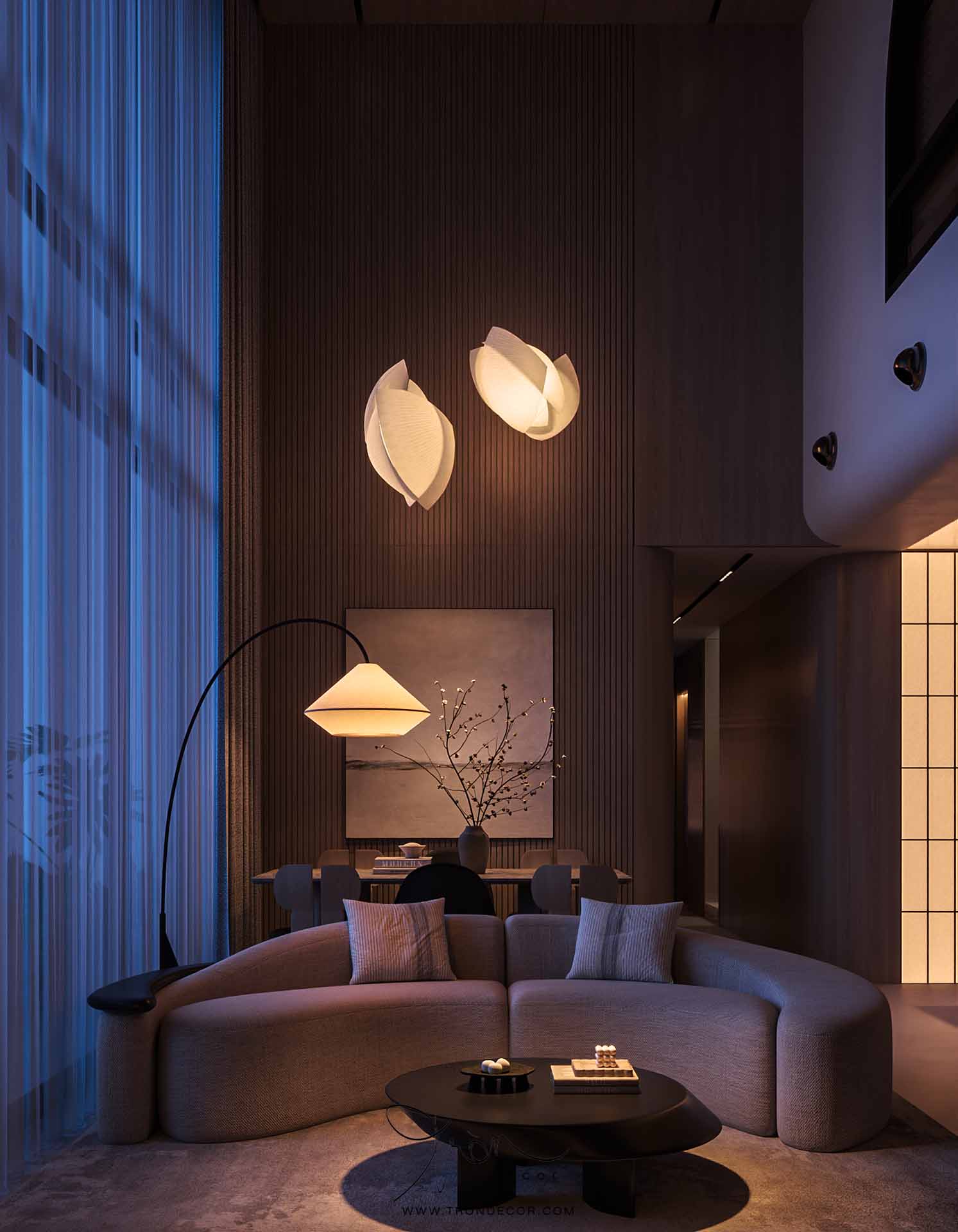 Thiết kế căn hộ duplex 150m2