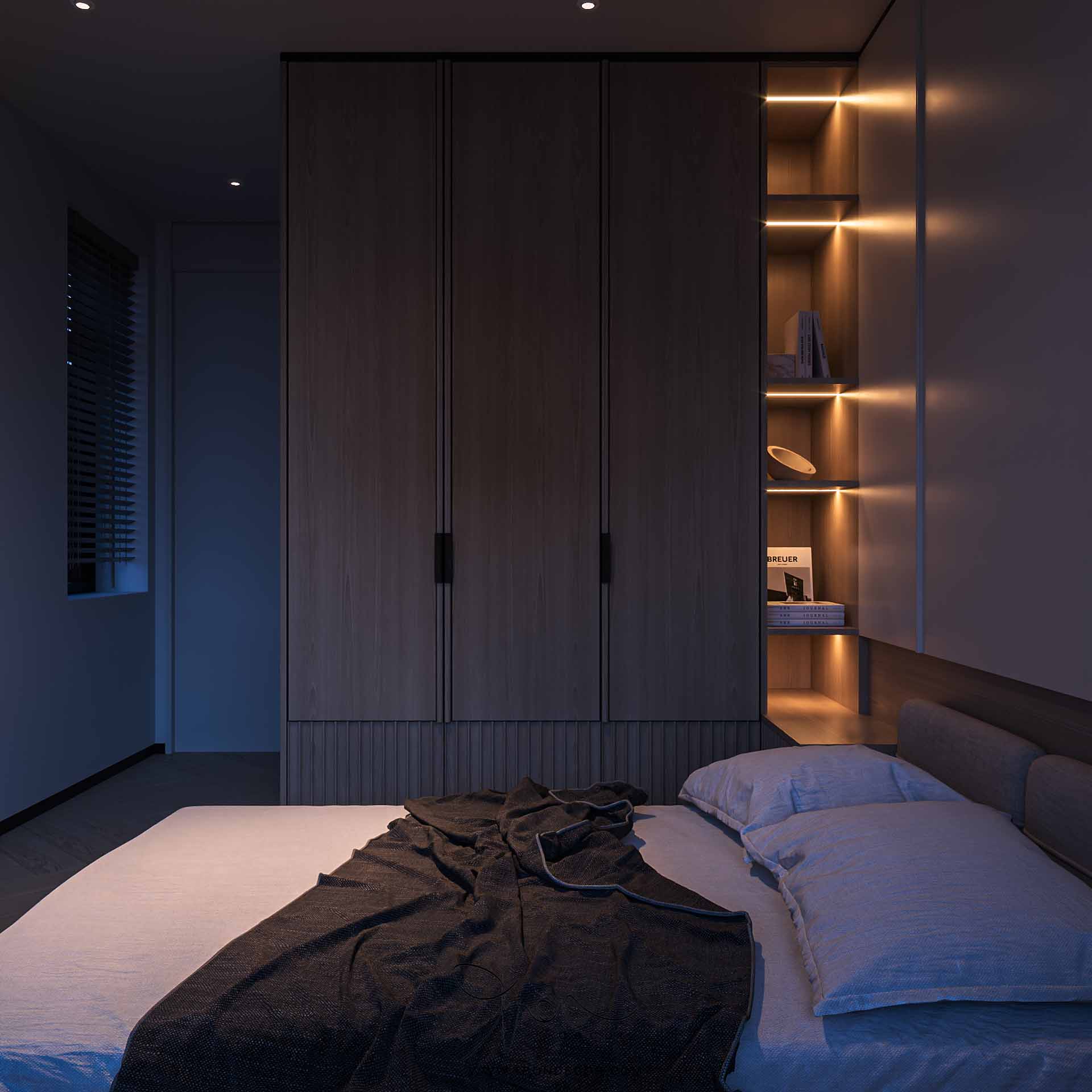 Thiết kế căn hộ duplex 150m2