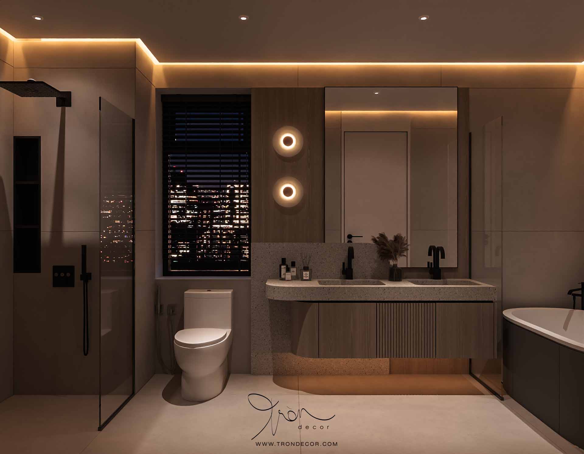 Thiết kế căn hộ duplex 150m2