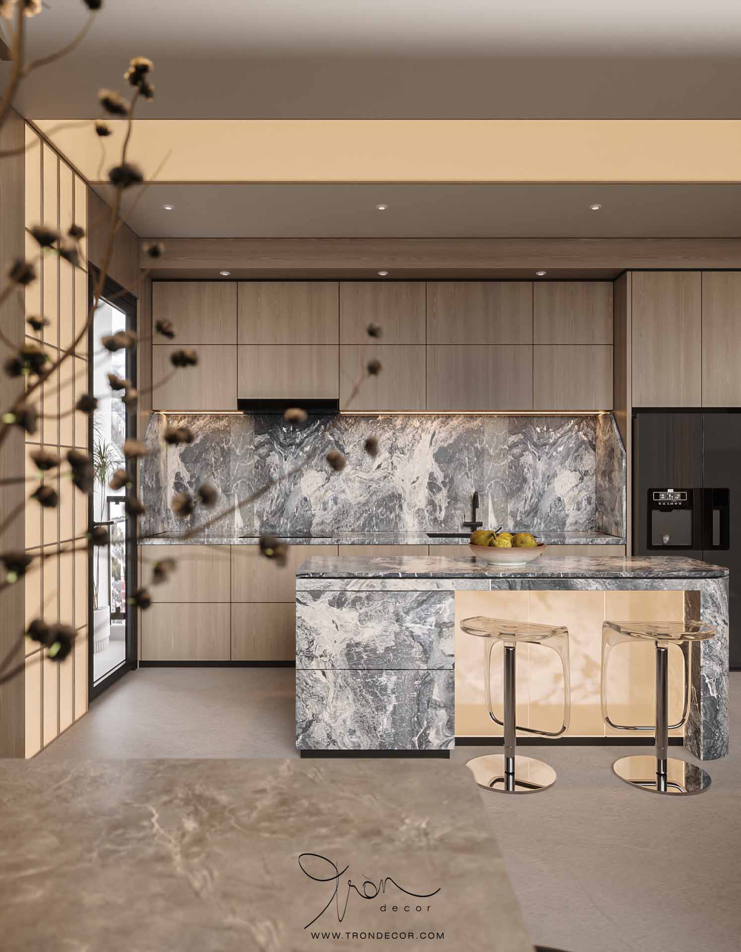 Thiết kế căn hộ duplex 150m2