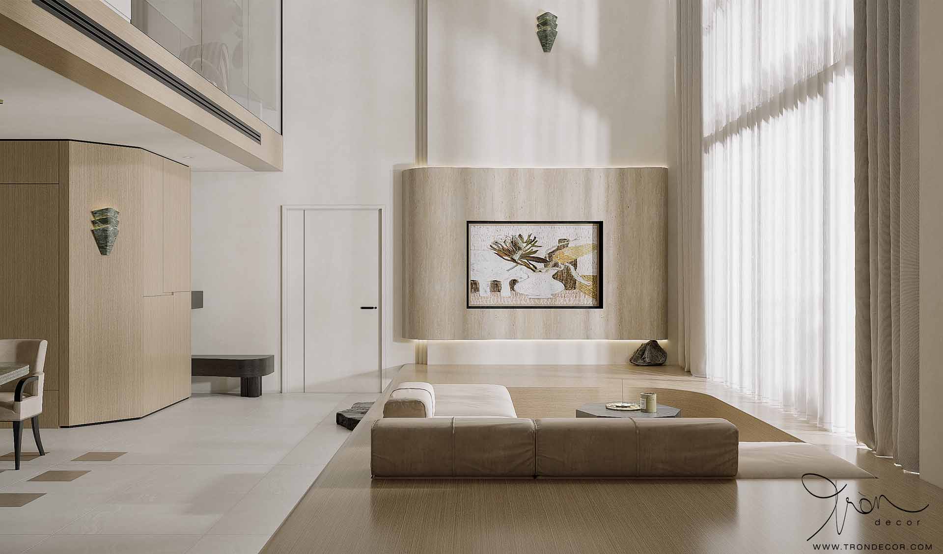 Thiết kế căn hộ Duplex 155m2